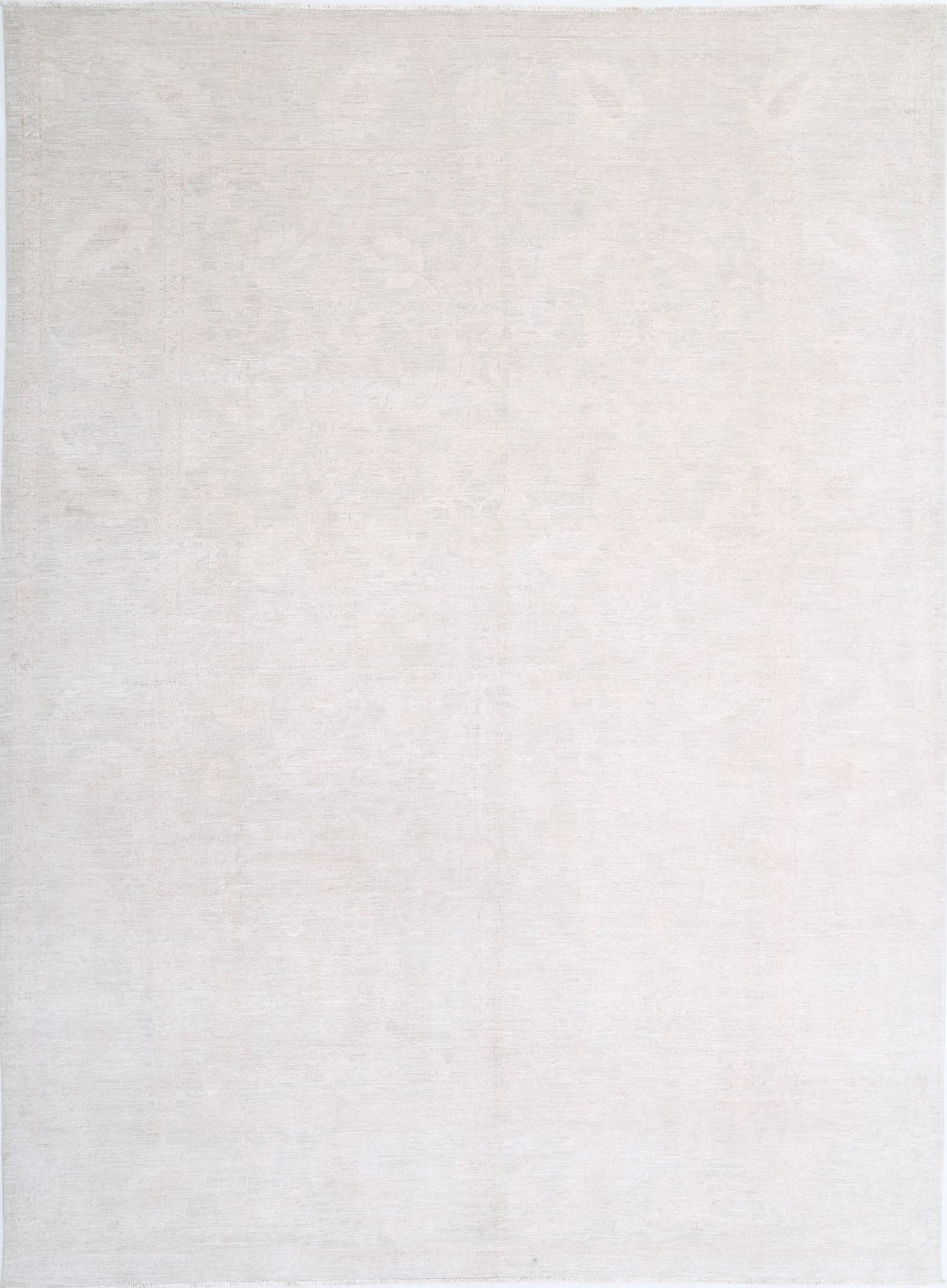 Hand Knotted Fine Serenity Wool Rug - 9'1'' x 12'4''