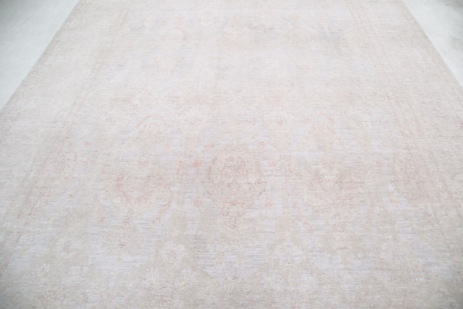 Hand Knotted Fine Serenity Wool Rug - 8'9'' x 12'1''