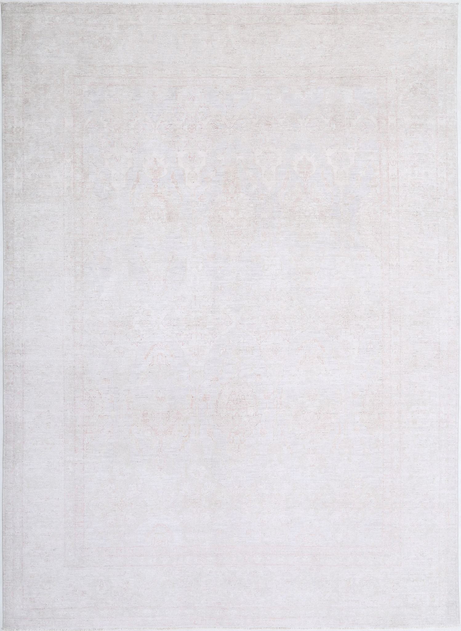 Hand Knotted Fine Serenity Wool Rug - 8'9'' x 12'1''