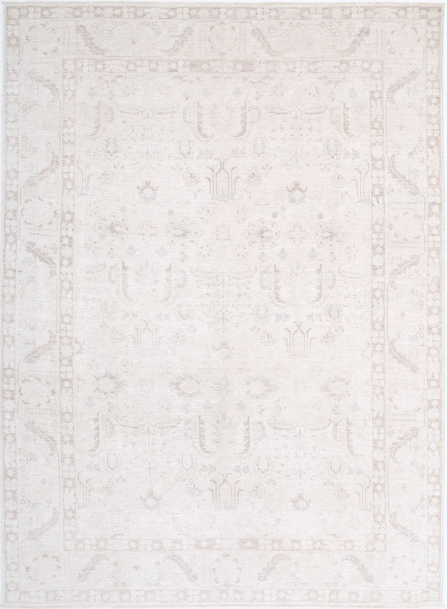 Hand Knotted Fine Serenity Wool Rug - 8'7'' x 11'7''
