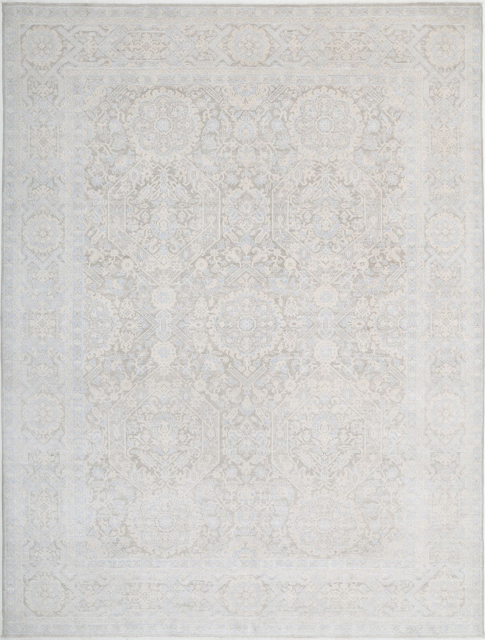 Hand Knotted Fine Serenity Wool Rug - 8'9'' x 11'10''