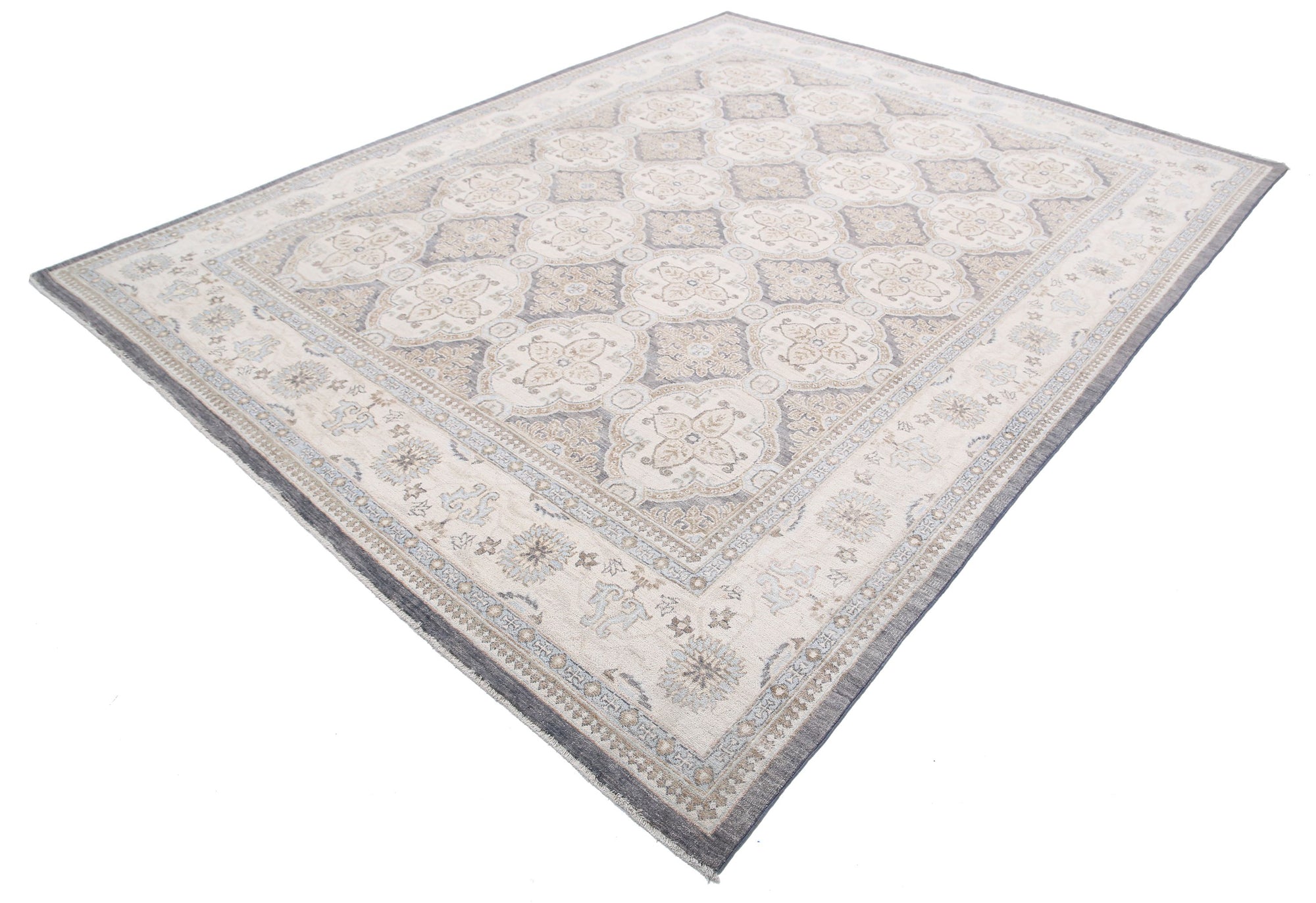 Hand Knotted Fine Serenity Wool Rug - 8'3'' x 10'4''