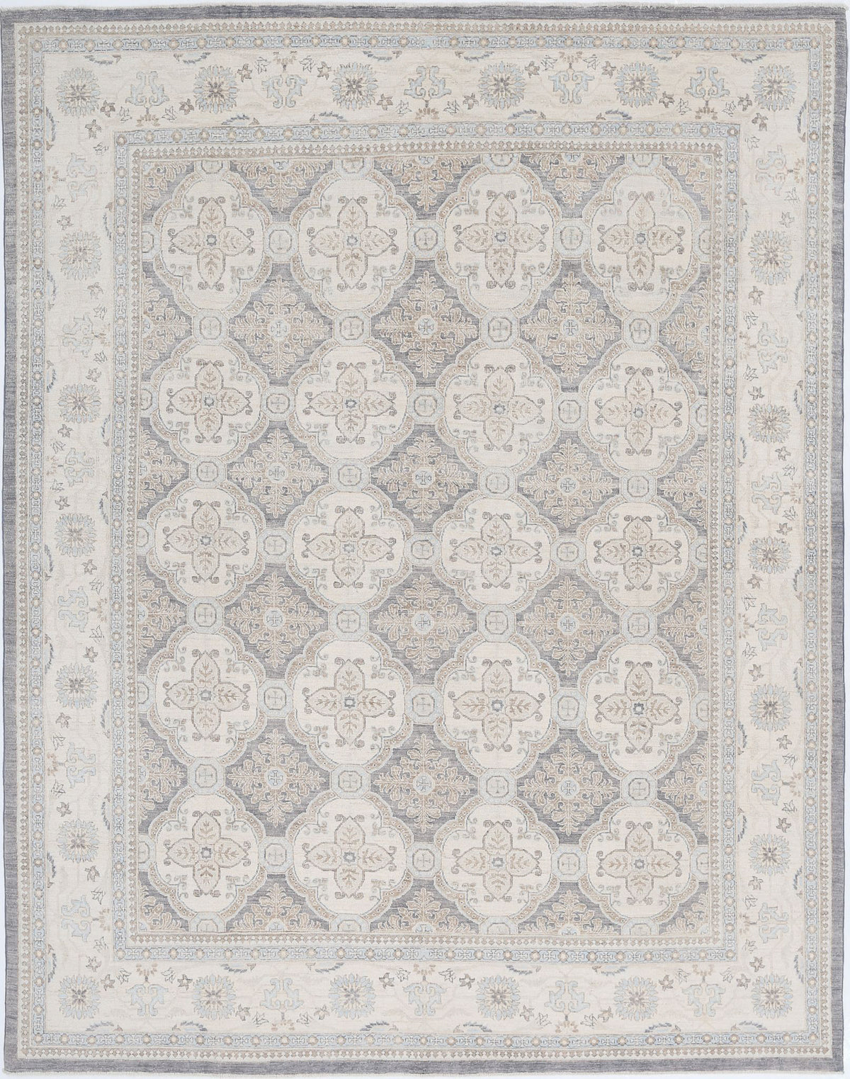 Hand Knotted Fine Serenity Wool Rug - 8&#39;3&#39;&#39; x 10&#39;4&#39;&#39;