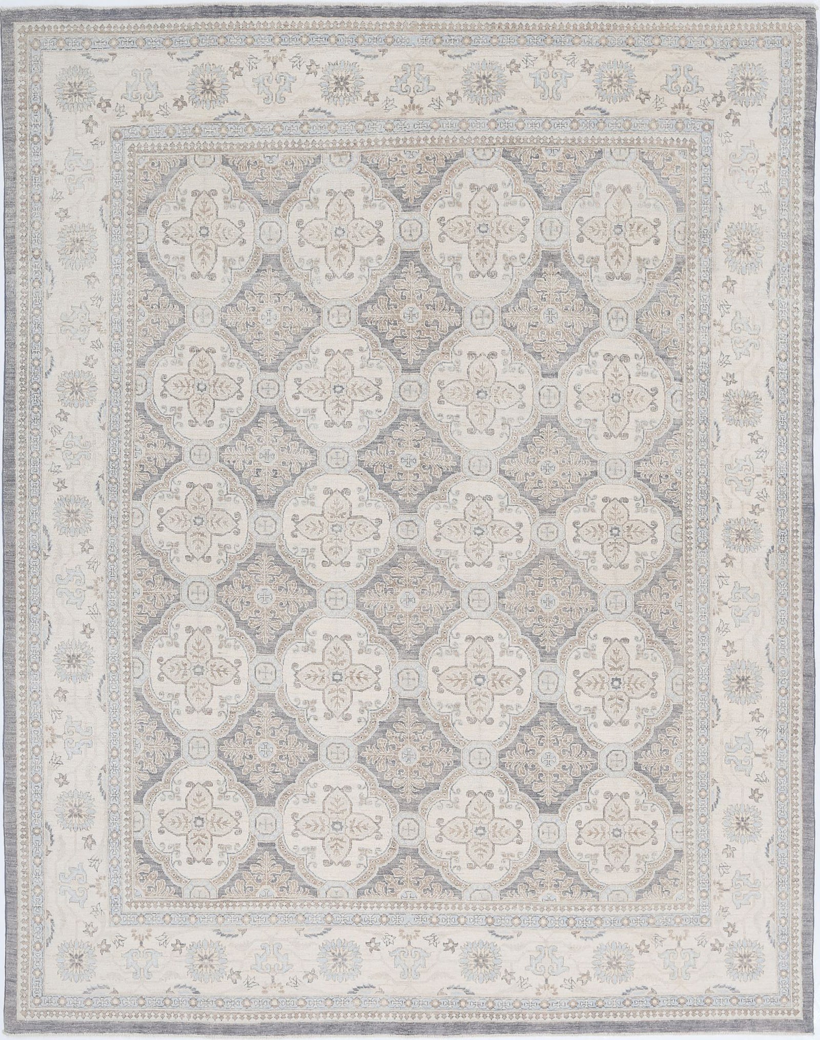 Hand Knotted Fine Serenity Wool Rug - 8'3'' x 10'4''