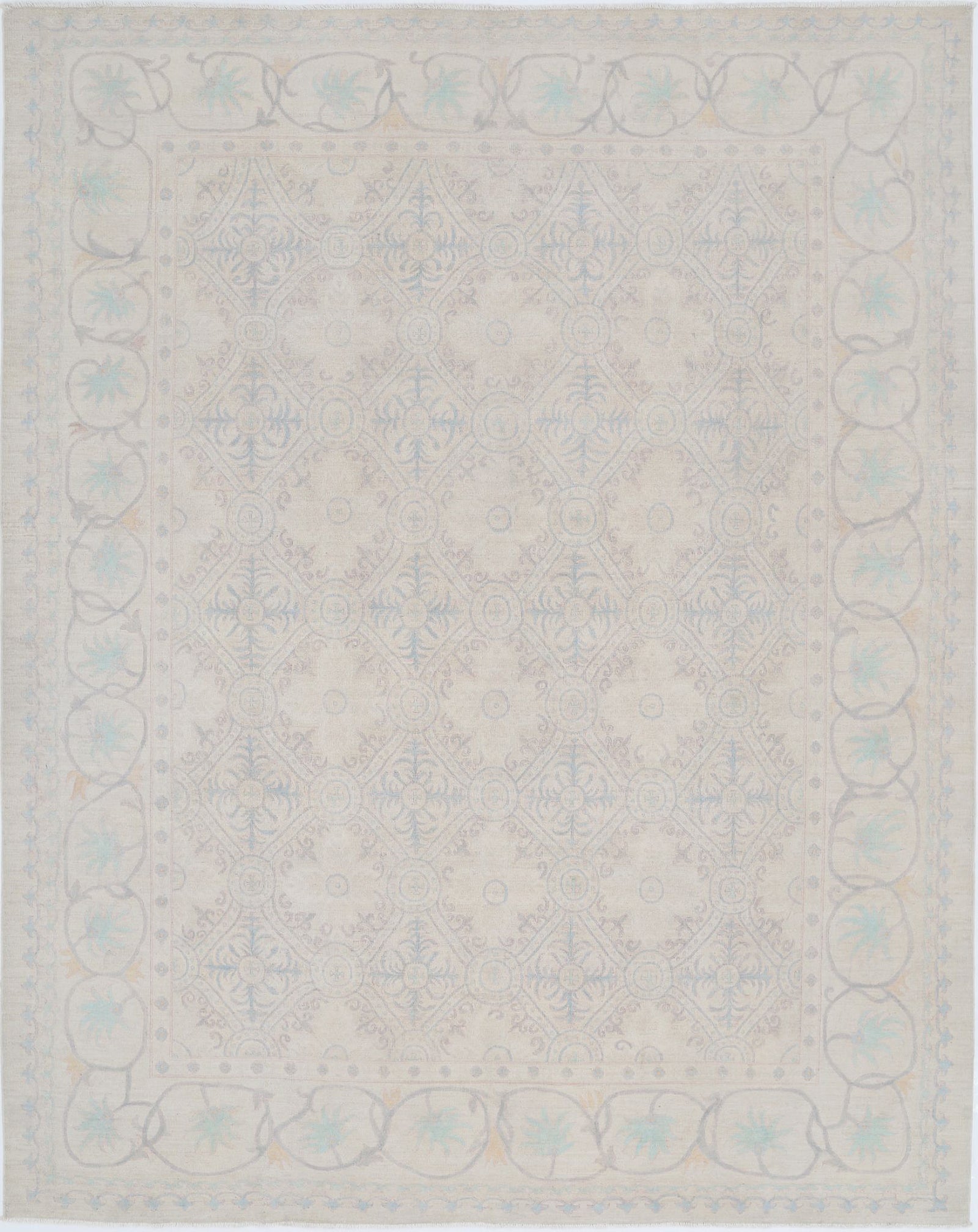 Hand Knotted Fine Serenity Wool Rug - 7'10'' x 10'0''