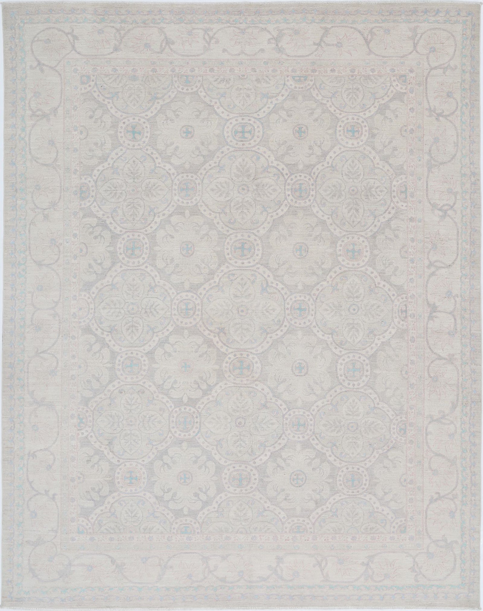 Hand Knotted Fine Serenity Wool Rug - 7'10'' x 10'0''