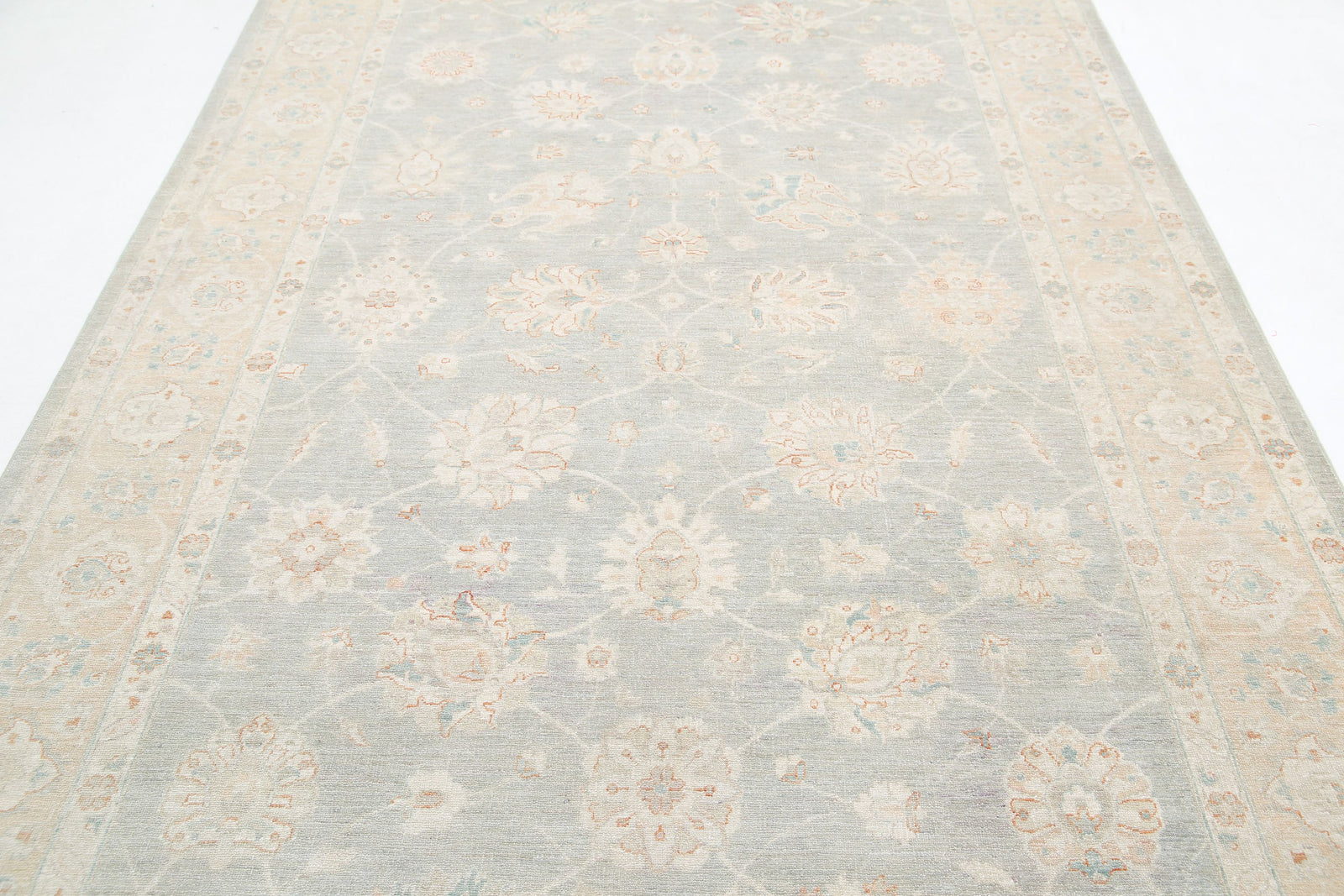 Hand Knotted Fine Serenity Wool Rug - 6'5'' x 15'10''