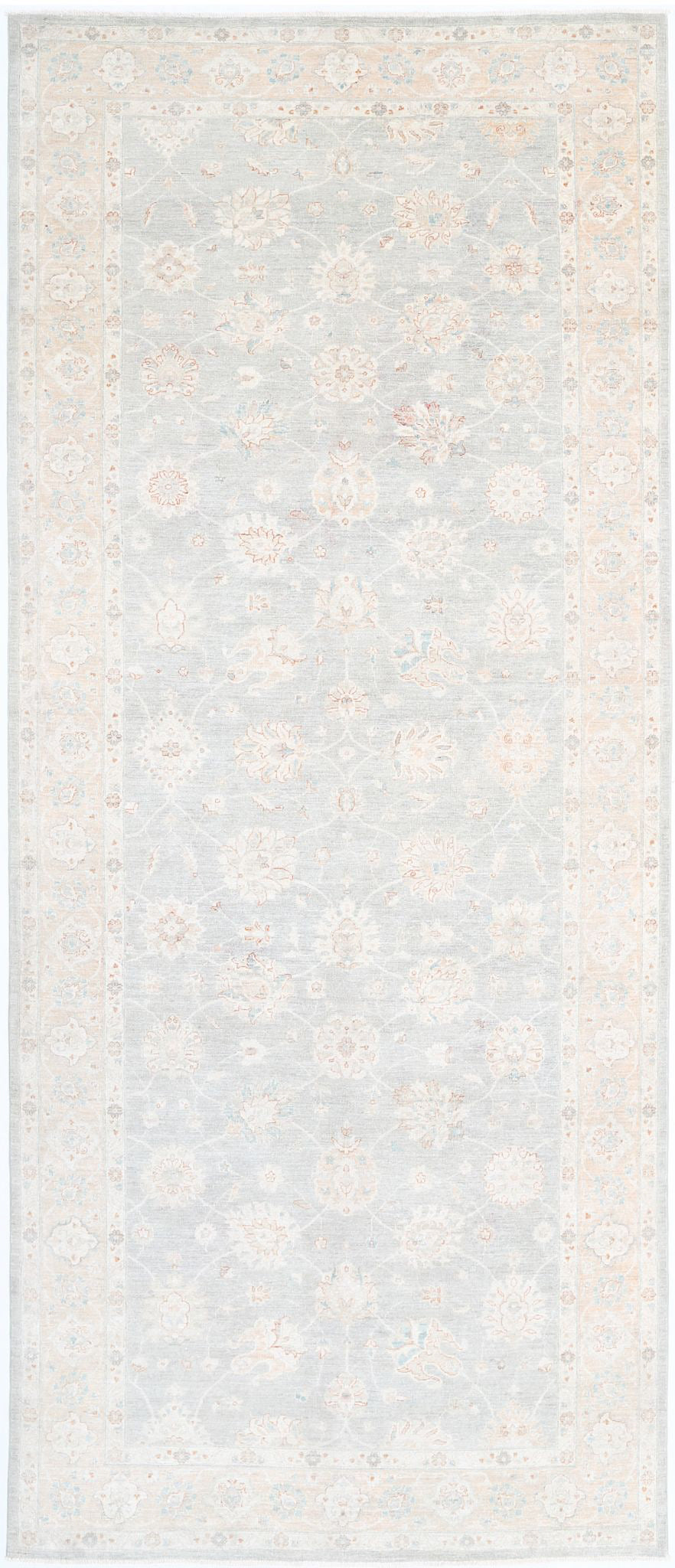 Hand Knotted Fine Serenity Wool Rug - 6'5'' x 15'10''