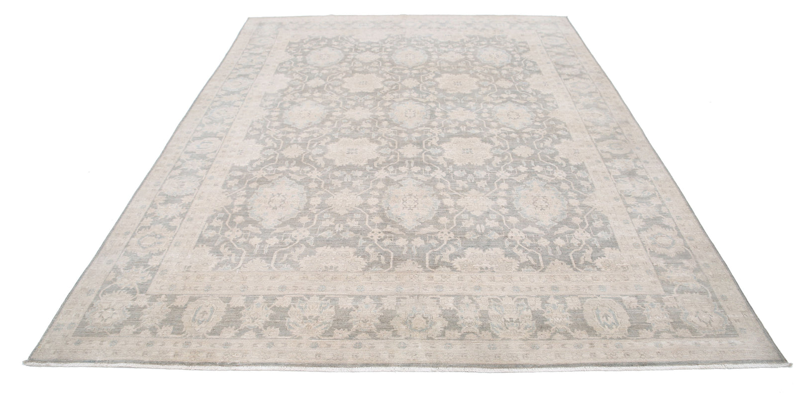 Hand Knotted Fine Serenity Wool Rug - 7'9'' x 10'1''