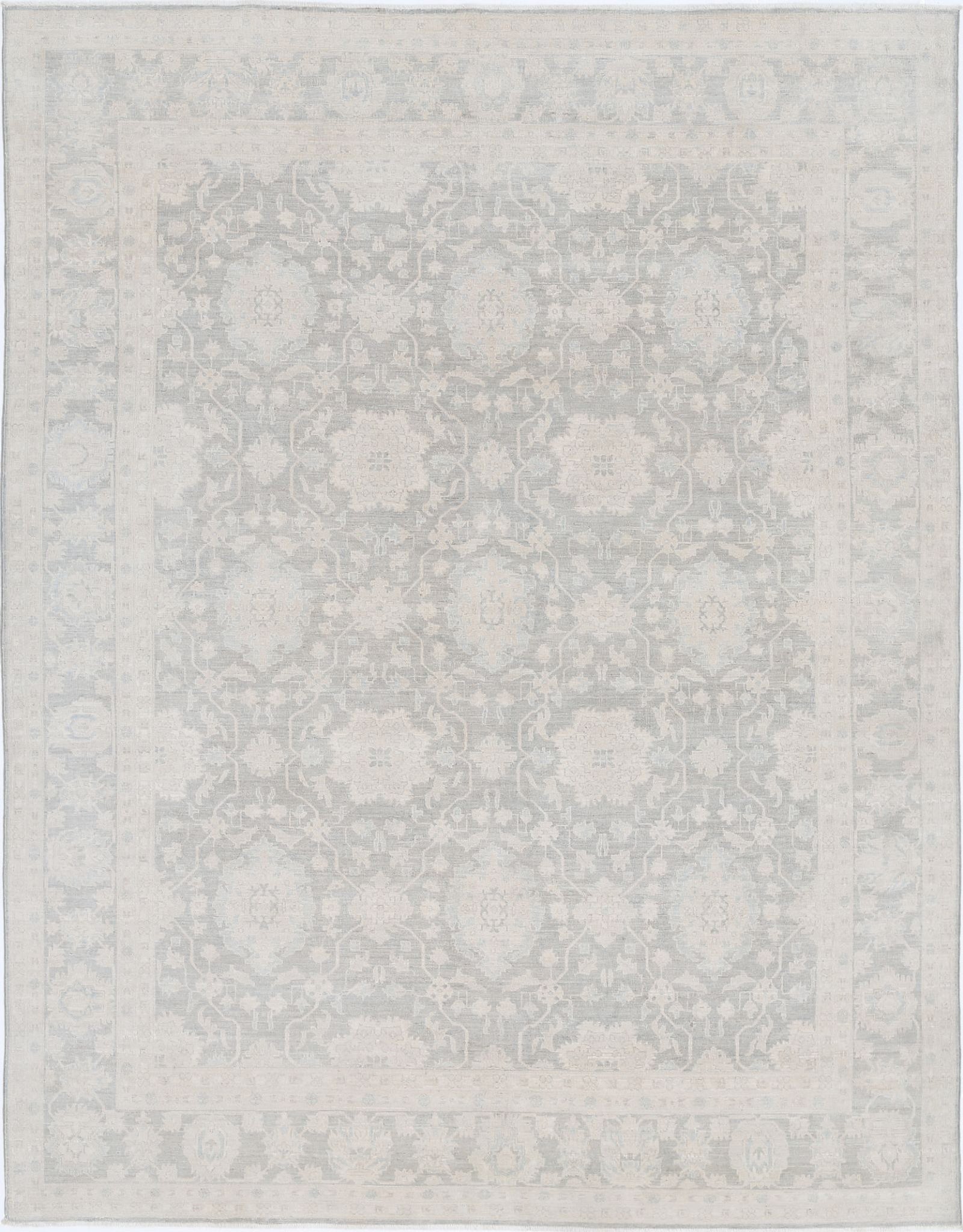 Hand Knotted Fine Serenity Wool Rug - 7'9'' x 10'1''
