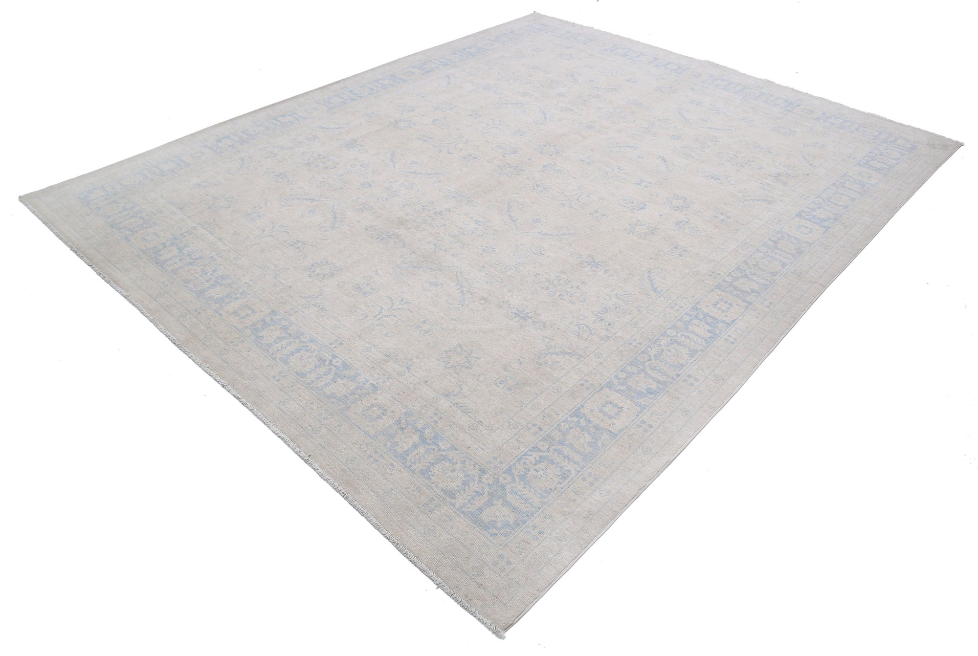 Hand Knotted Fine Serenity Wool Rug - 7'10'' x 9'7''