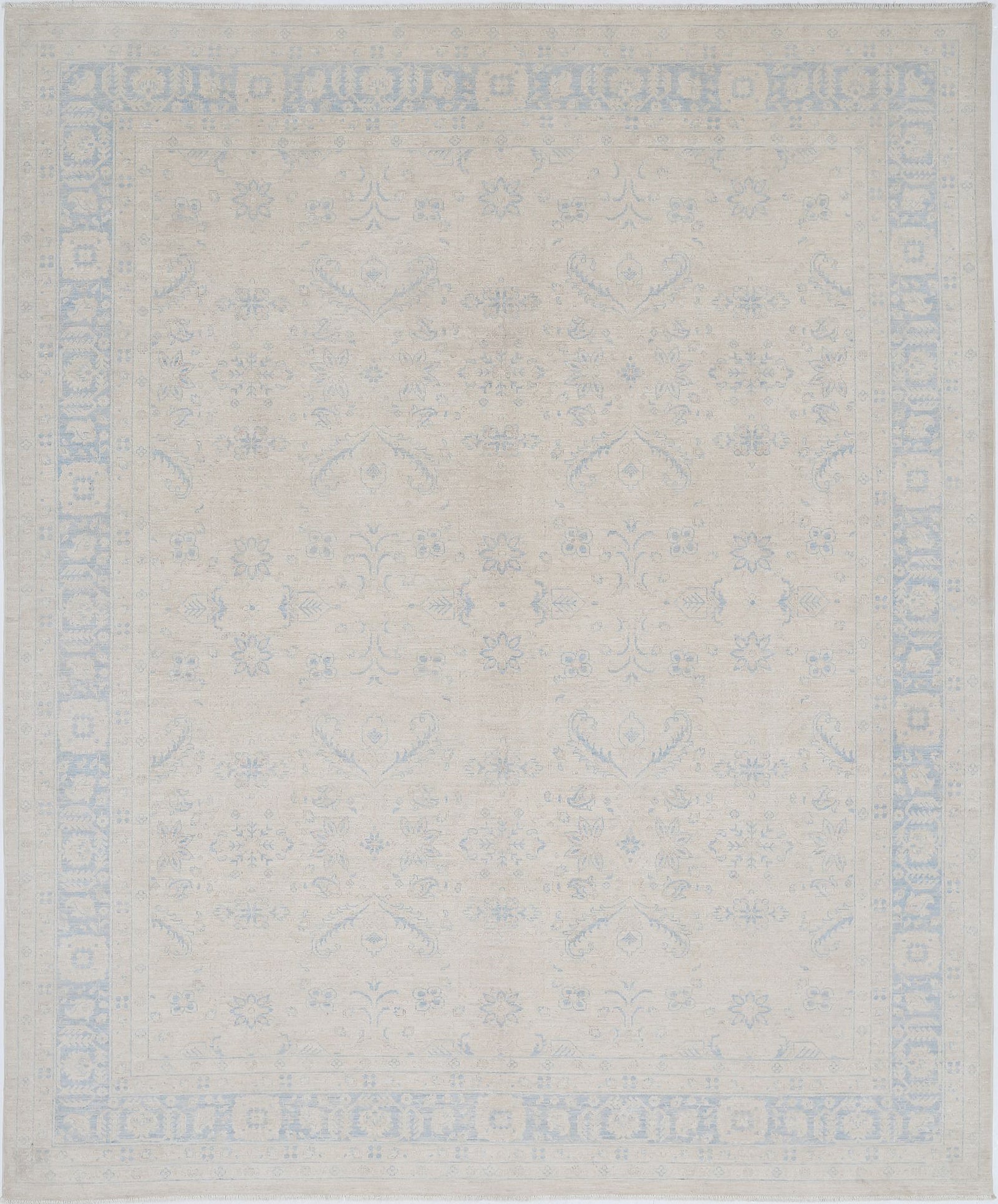 Hand Knotted Fine Serenity Wool Rug - 7'10'' x 9'7''