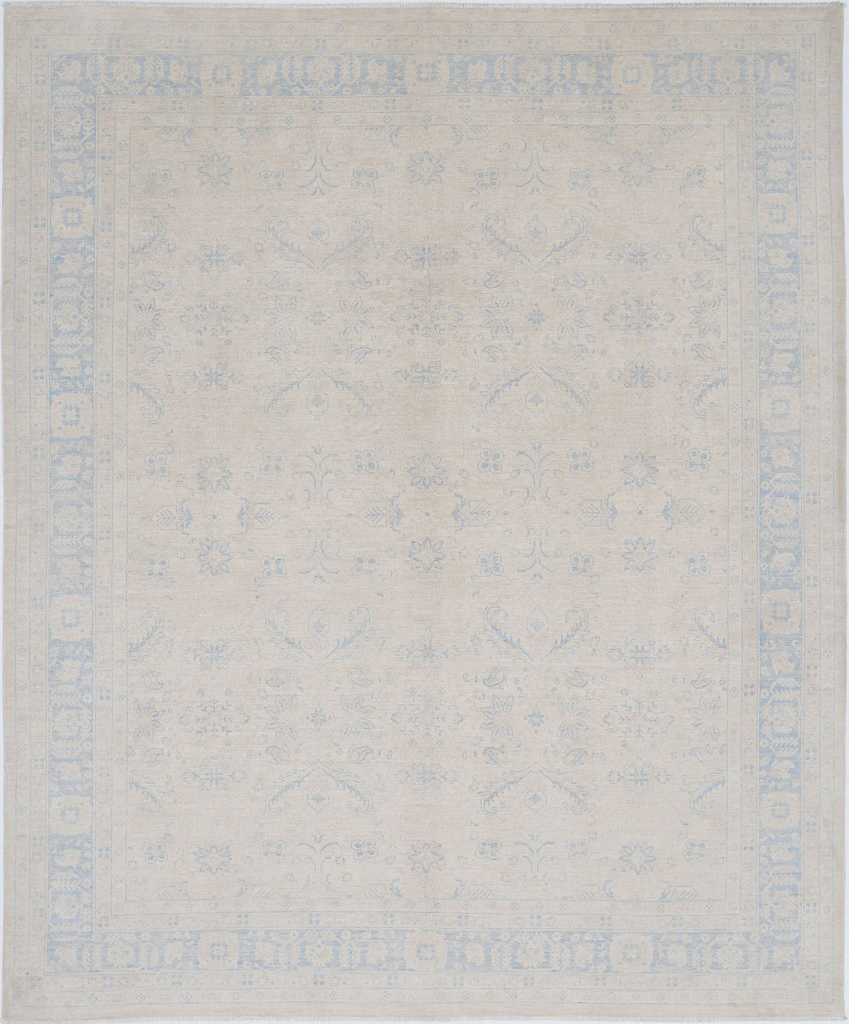 Hand Knotted Fine Serenity Wool Rug - 7'10'' x 9'7''