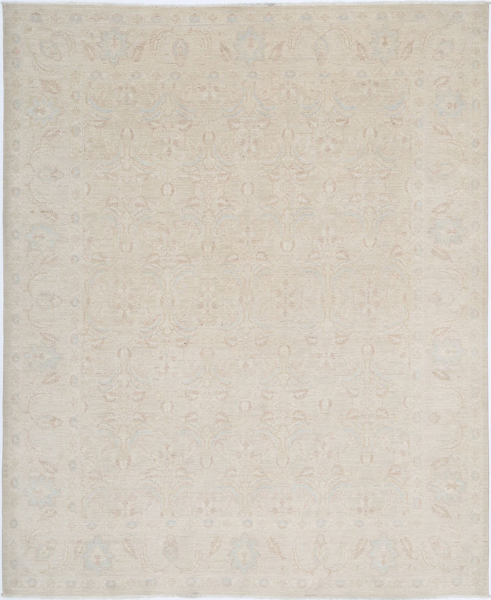 Hand Knotted Fine Serenity Wool Rug - 8'3'' x 10'1''