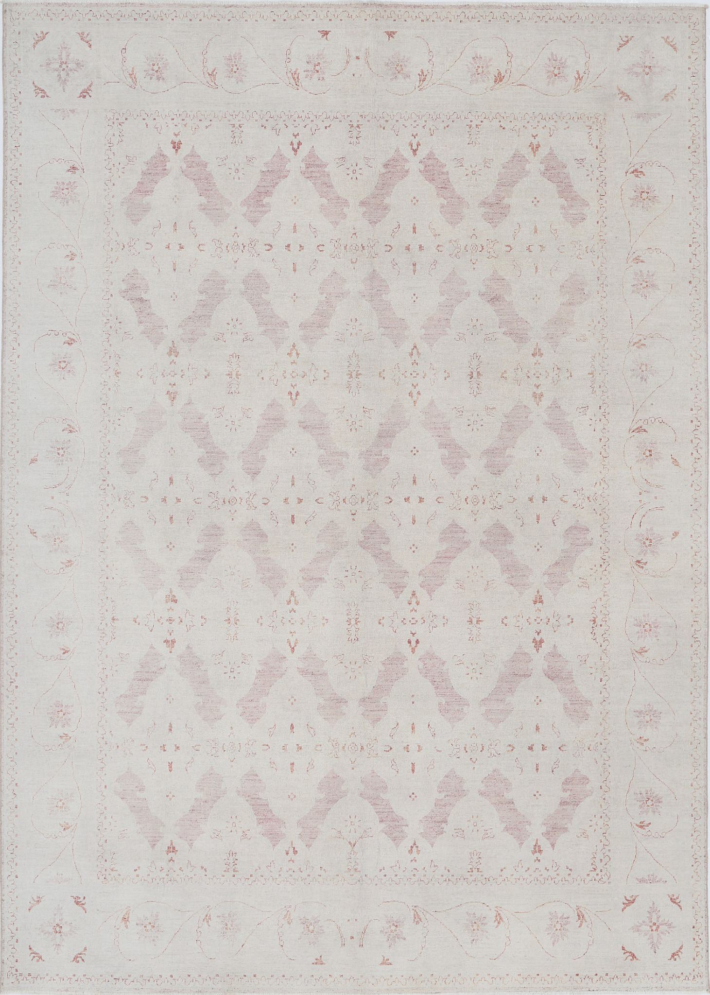 Hand Knotted Fine Serenity Wool Rug - 7'9'' x 10'10''