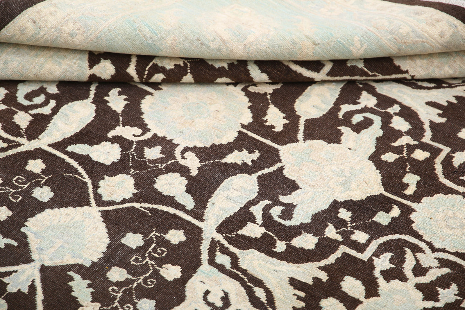 Hand Knotted Fine Serenity Wool Rug - 8'10'' x 11'6''