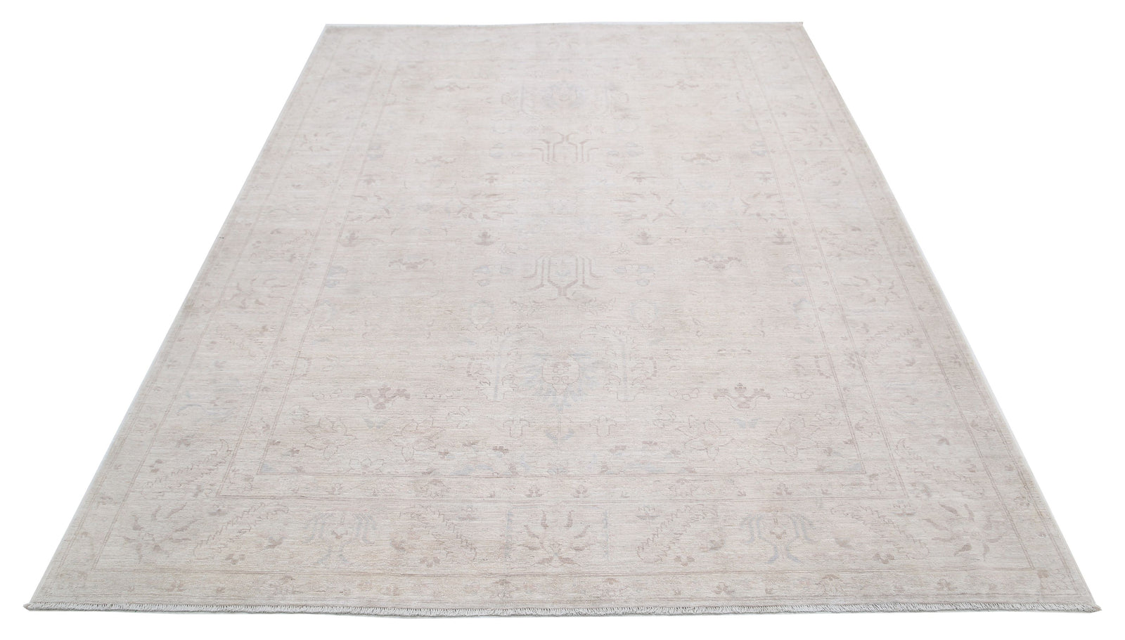 Hand Knotted Fine Serenity Wool Rug - 6'1'' x 8'4''