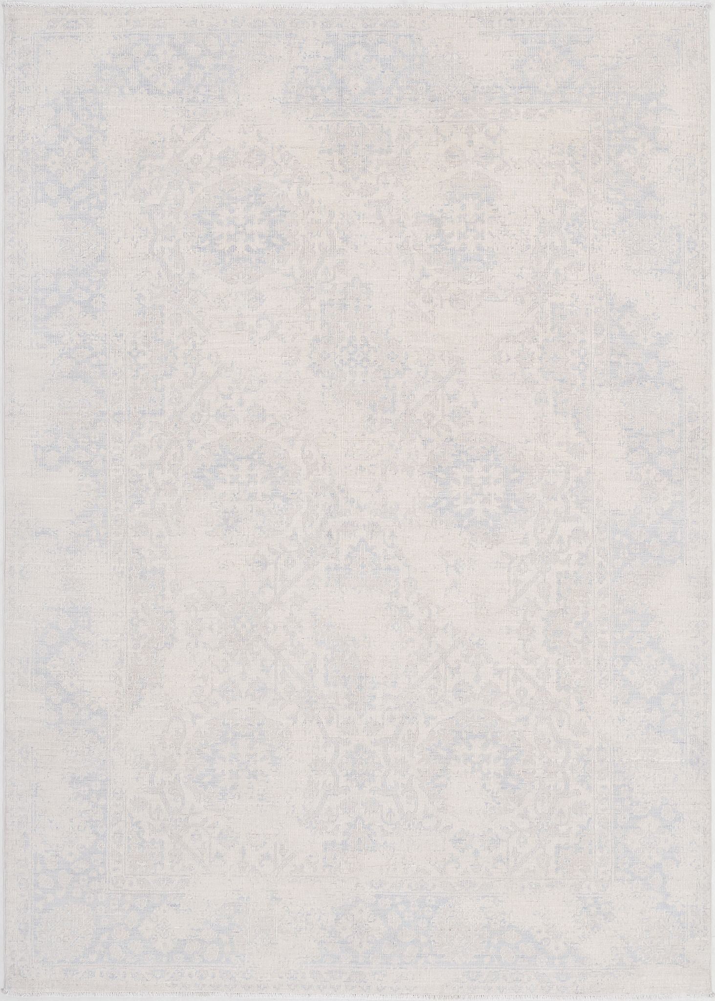 Hand Knotted Fine Serenity Wool Rug - 5'8'' x 7'11''