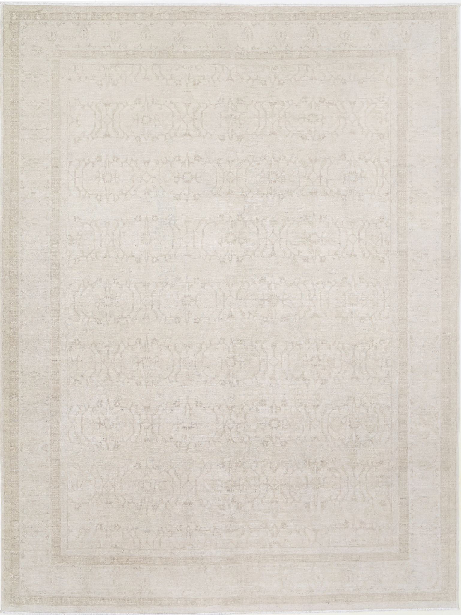 Hand Knotted Fine Serenity Wool Rug - 8'11'' x 11'9''