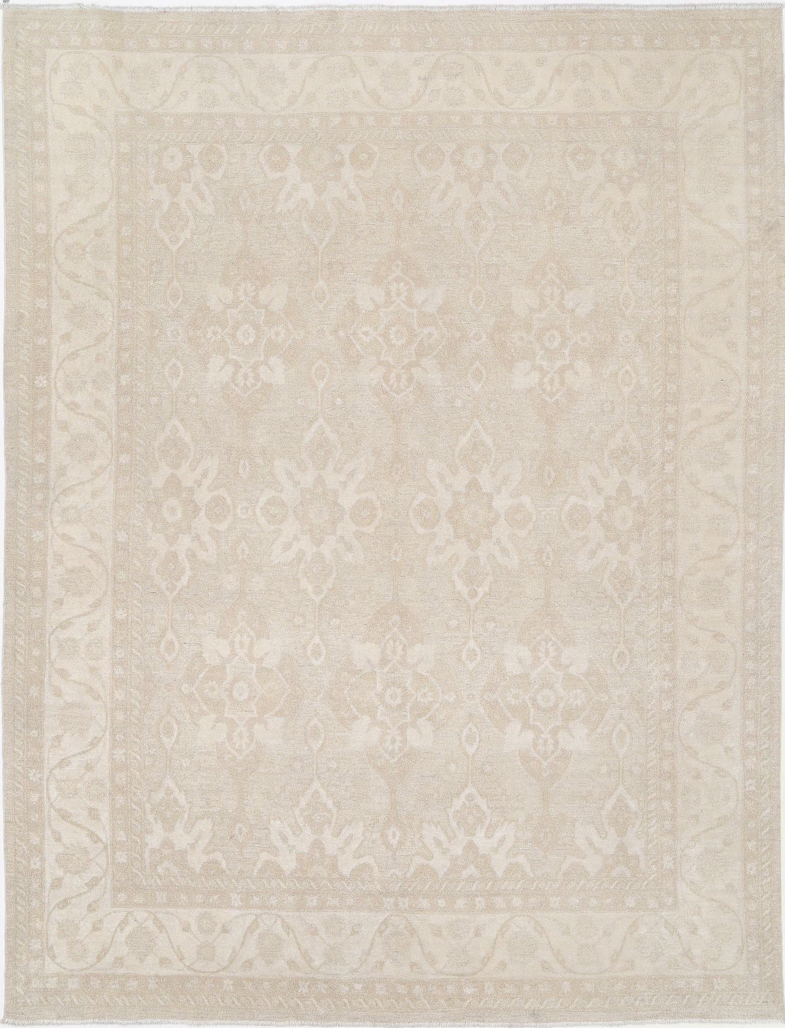 Hand Knotted Fine Serenity Wool Rug - 8'8'' x 11'4''