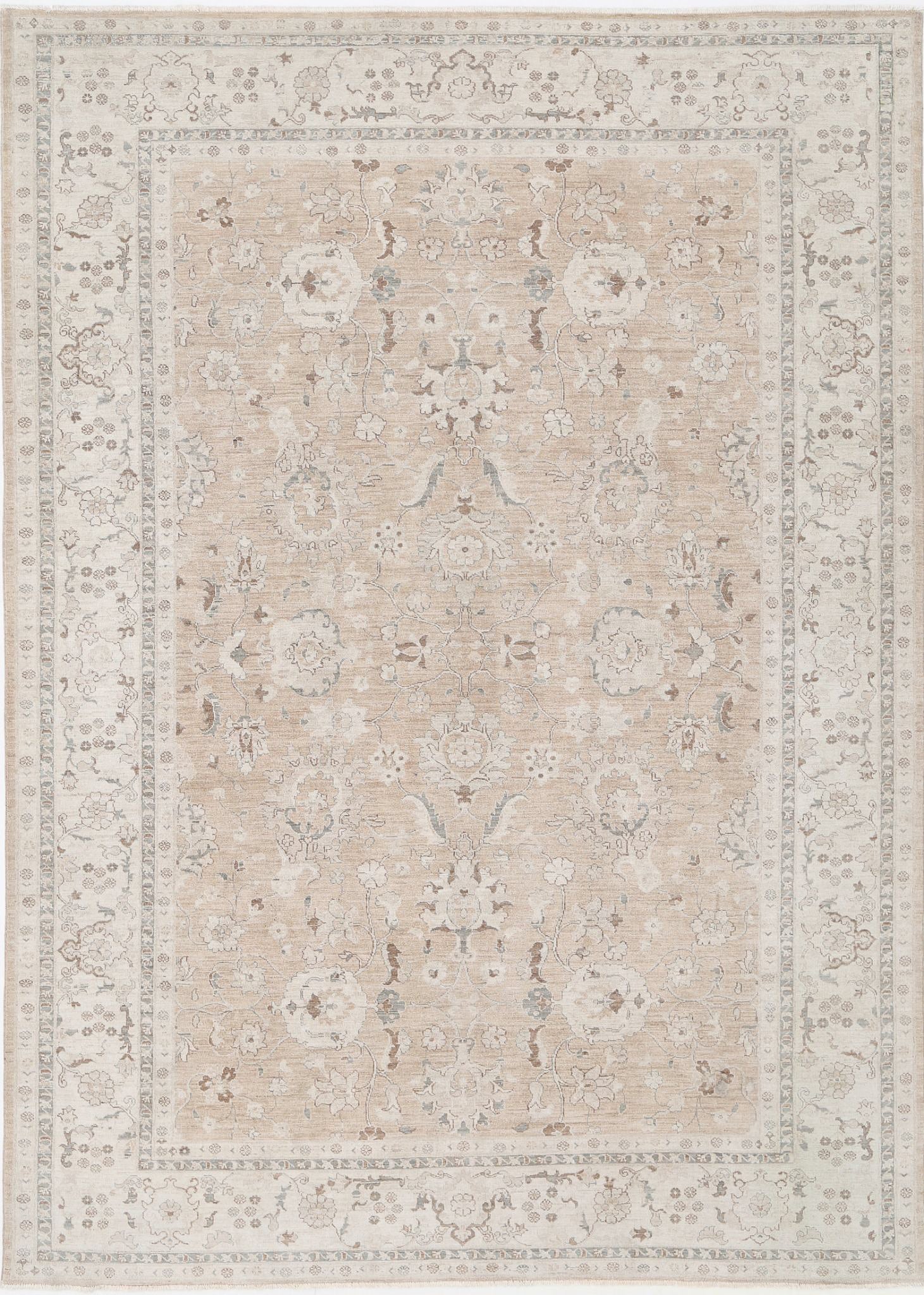 Hand Knotted Fine Serenity Wool Rug - 8'1'' x 11'2''