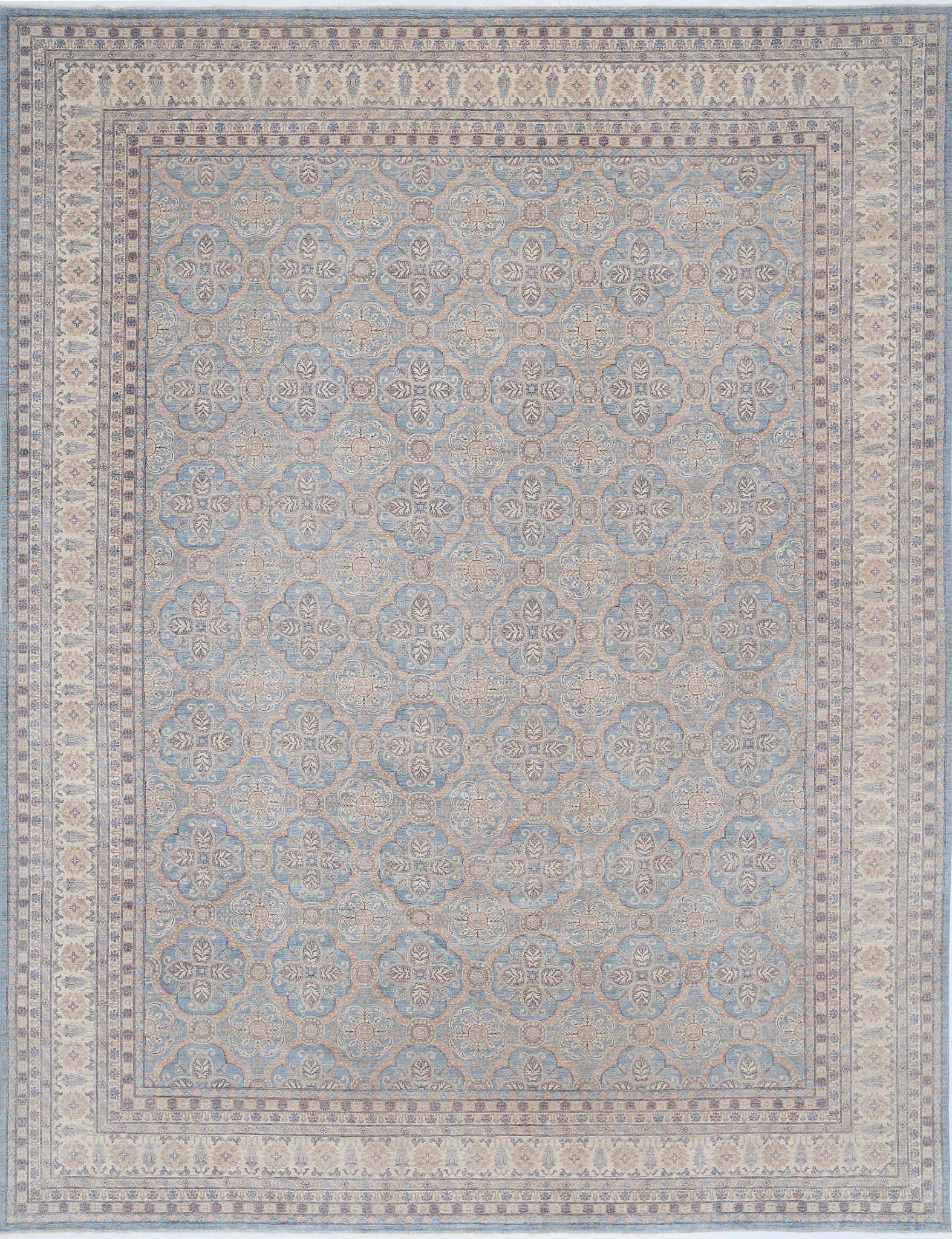 Hand Knotted Fine Serenity Wool Rug - 13'11'' x 17'11''