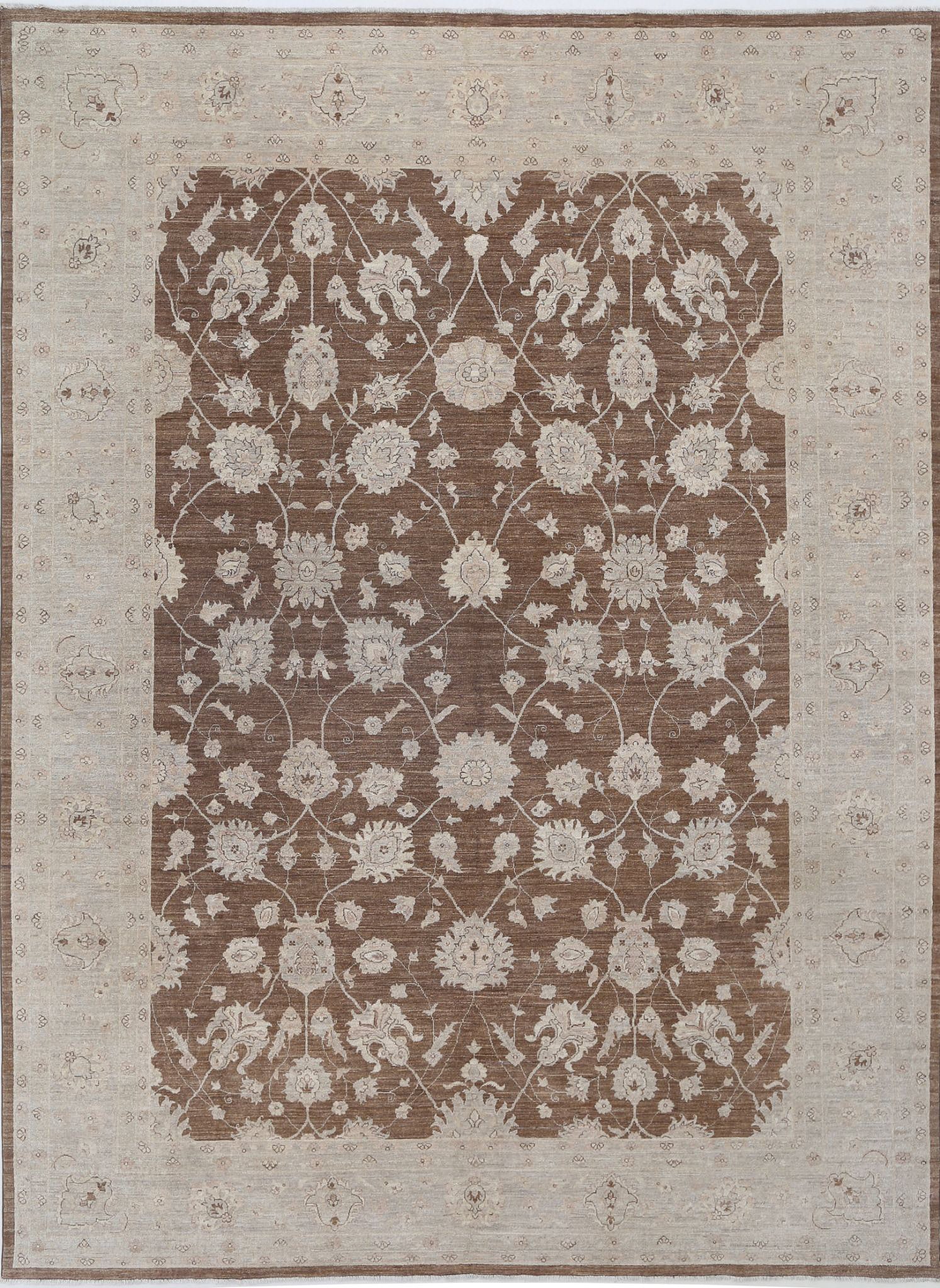 Hand Knotted Fine Serenity Wool Rug - 8'8'' x 11'9''