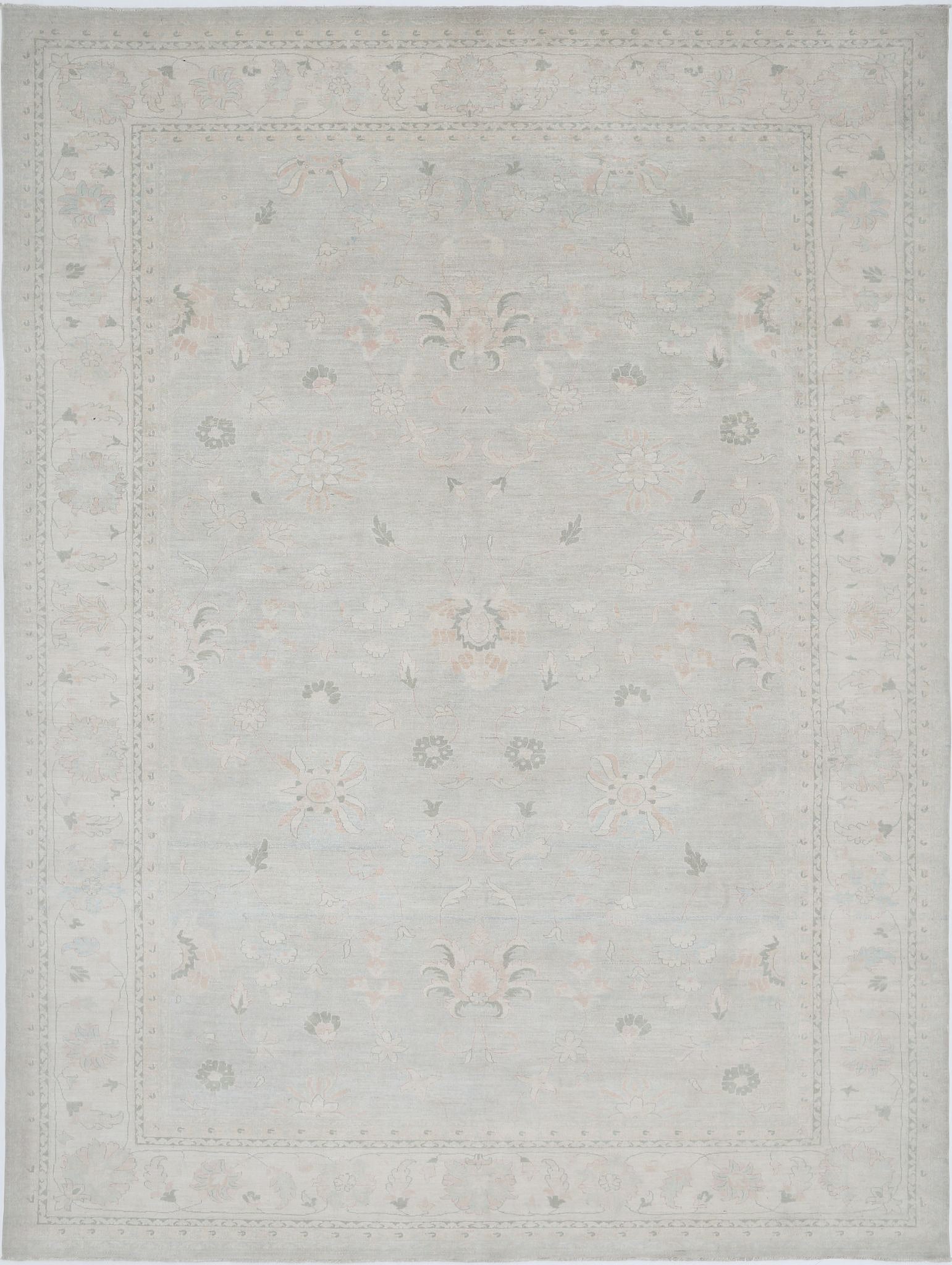 Hand Knotted Fine Serenity Wool Rug - 10'8'' x 14'4''