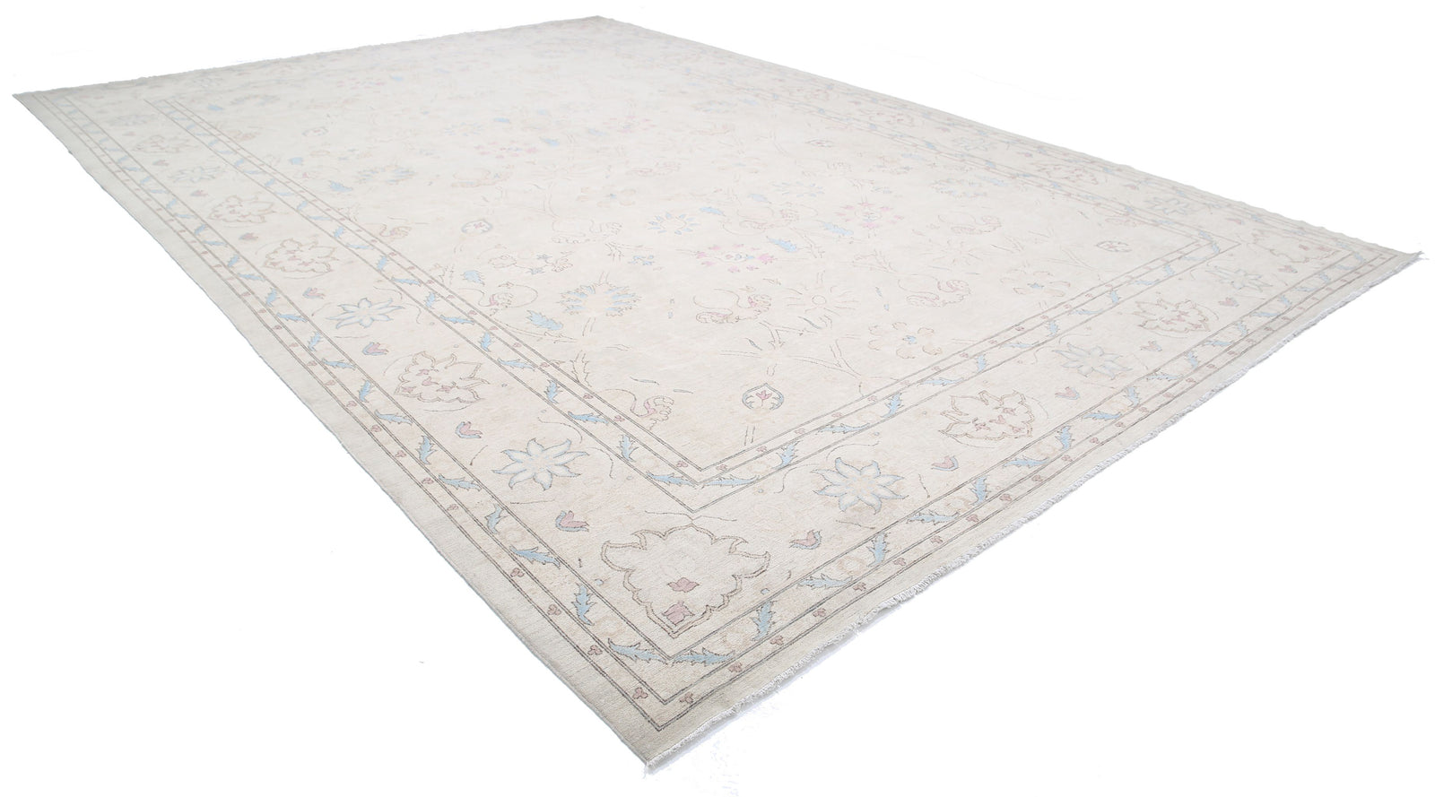 Hand Knotted Fine Serenity Wool Rug - 12'8'' x 18'5''