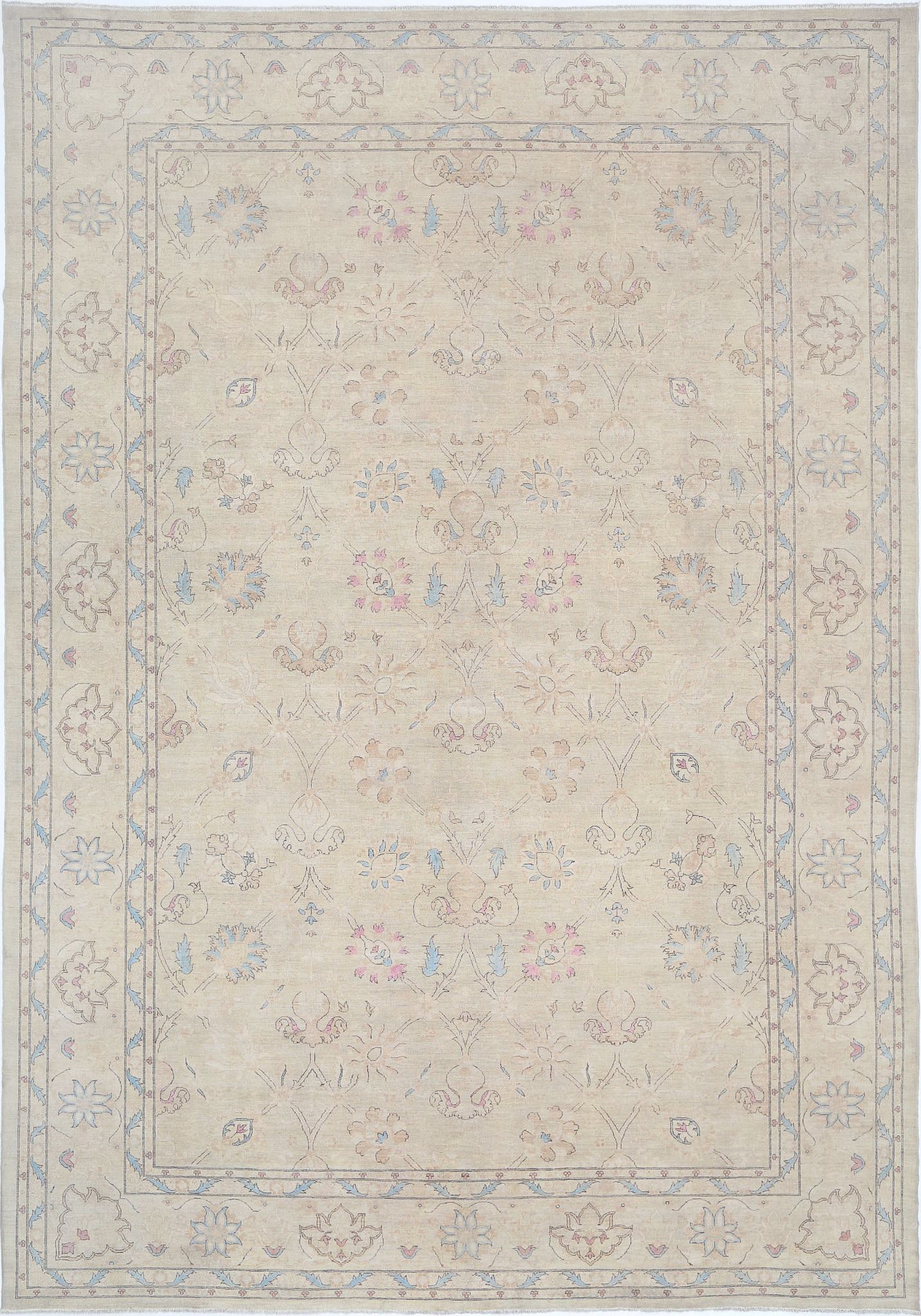 Hand Knotted Fine Serenity Wool Rug - 12'8'' x 18'5''