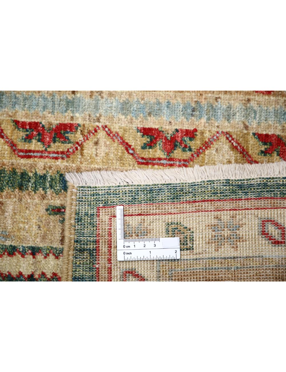 Hand Knotted Shaal Wool Rug - 5'8'' x 7'11'' Arteverk Arteverk Rugs