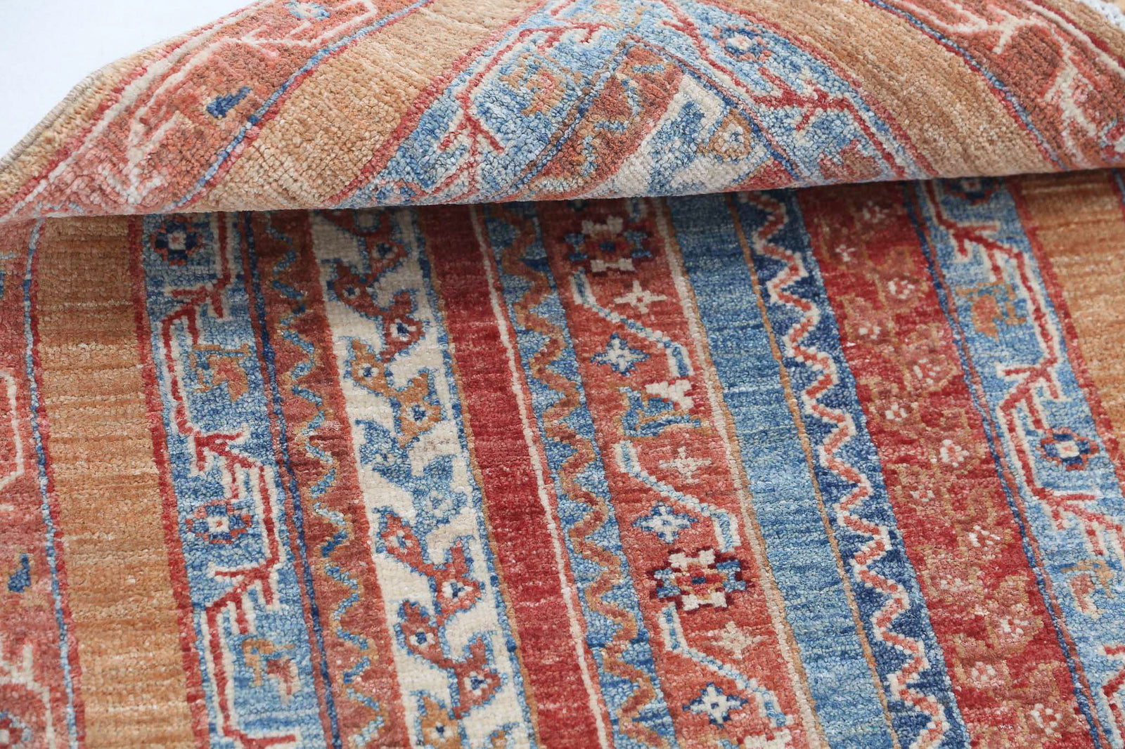 Hand Knotted Shaal Wool Rug - 2'0'' x 3'0''