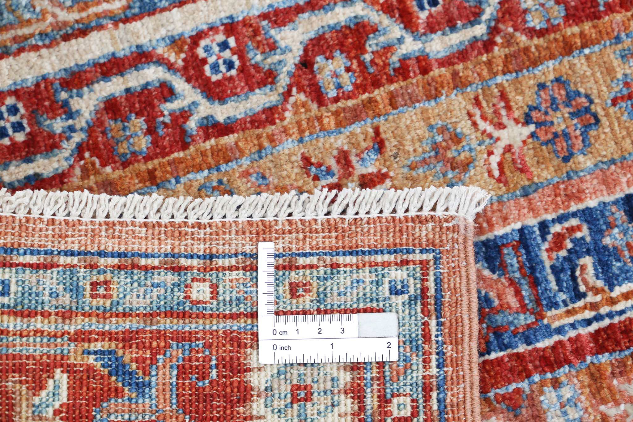 Alfombra de lana Shaal anudada a mano - 2'8'' x 3'11''