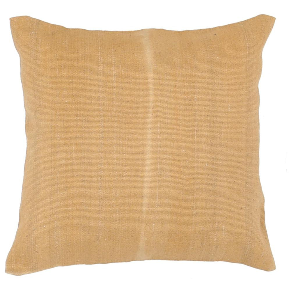 Hand Woven Modern Stripe Wool Pillow - 2'5'' x 2'5''
