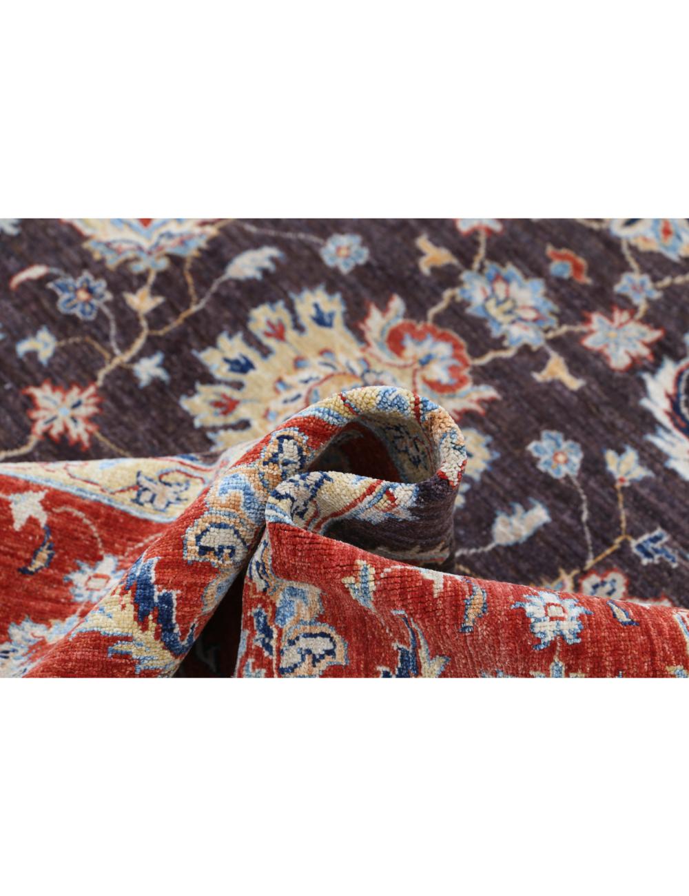 Hand Knotted Sultanabad Wool Rug - 6'4'' x 9'2'' Arteverk Arteverk Rugs