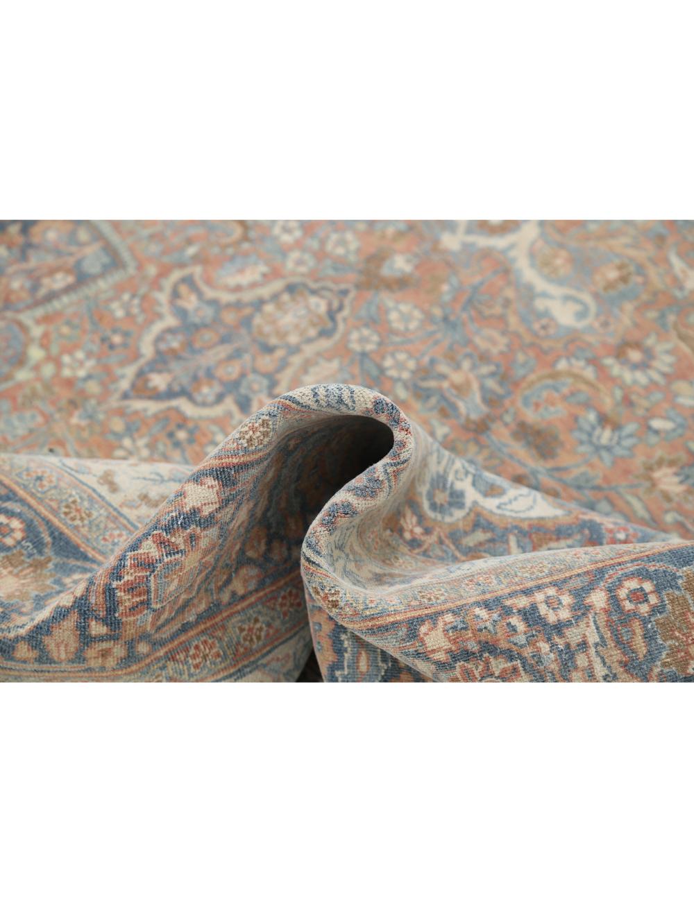 Hand Knotted Vintage Persian Tabriz Wool Rug - 7'10'' x 11'8'' Arteverk Arteverk Rugs