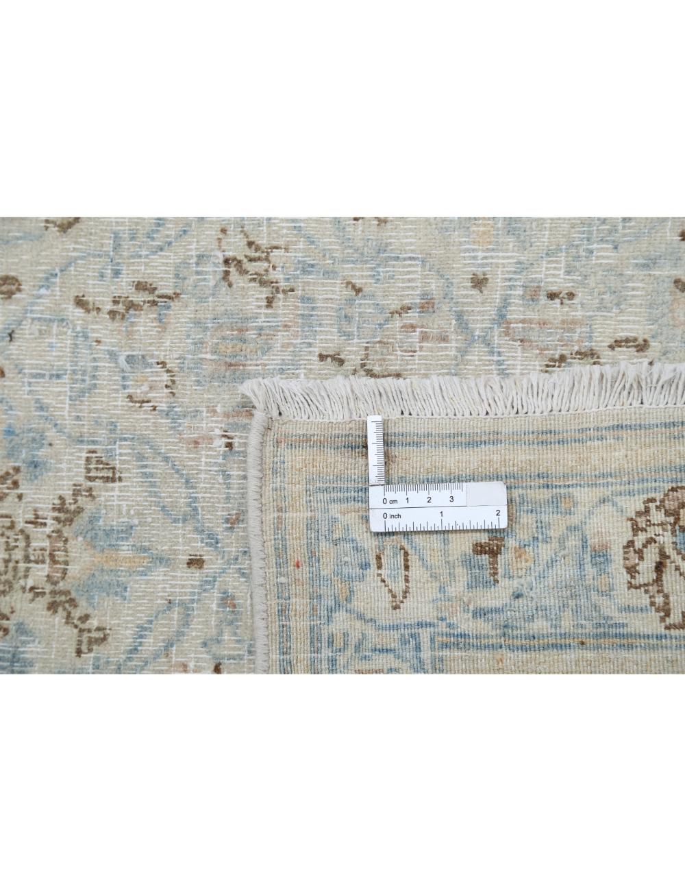 Hand Knotted Vintage Persian Tabriz Wool Rug - 8'9'' x 12'1'' Arteverk Arteverk Rugs