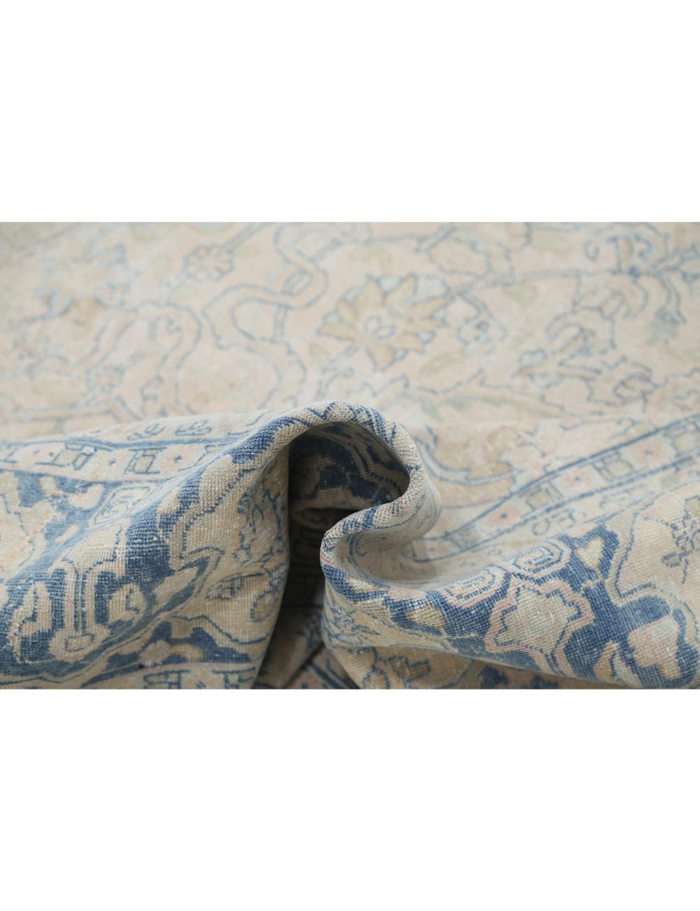 Hand Knotted Vintage Persian Tabriz Wool Rug - 10'9'' x 14'4'' Arteverk Arteverk Rugs