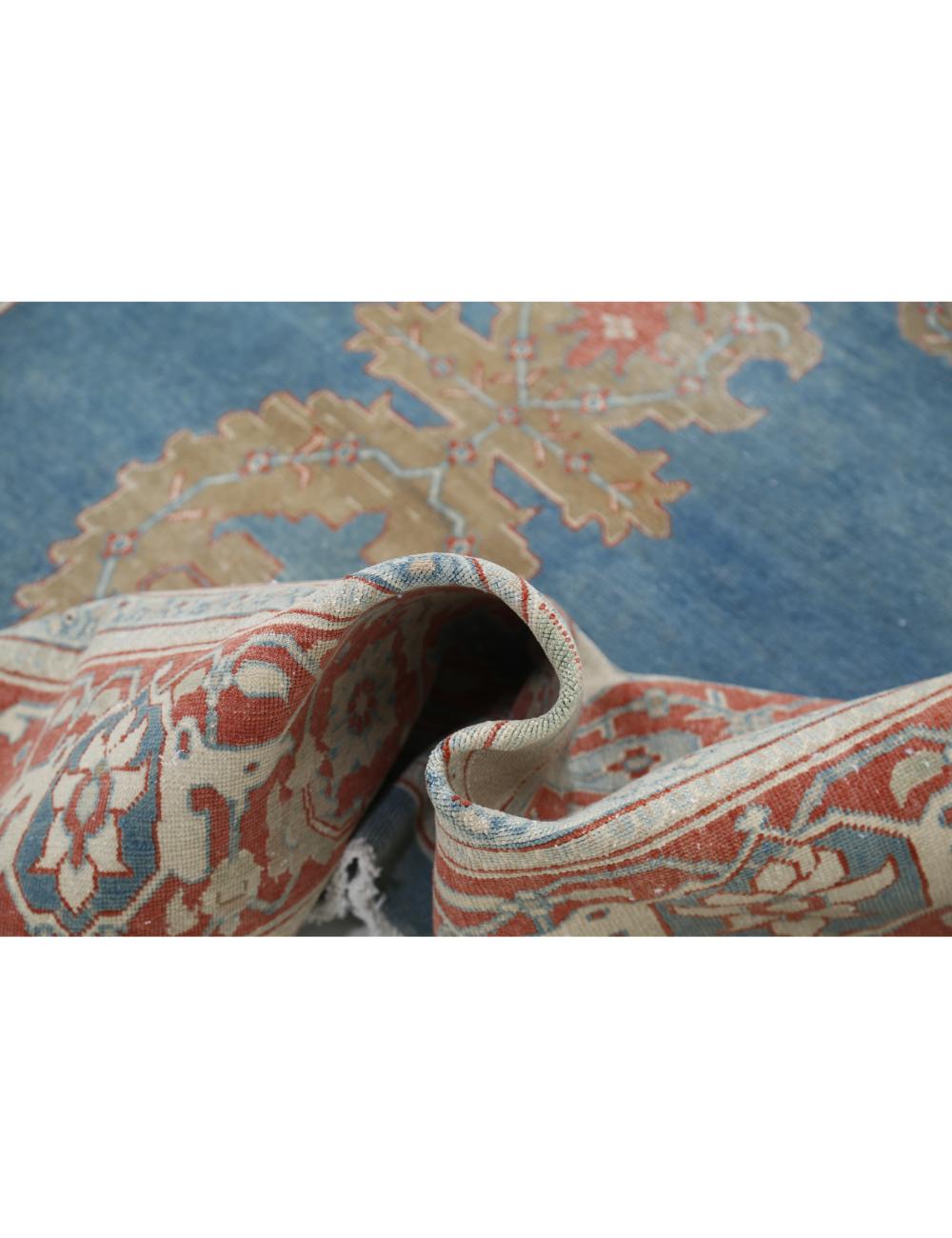 Hand Knotted Vintage Persian Tabriz Wool Rug - 8'0'' x 11'11'' Arteverk Arteverk Rugs