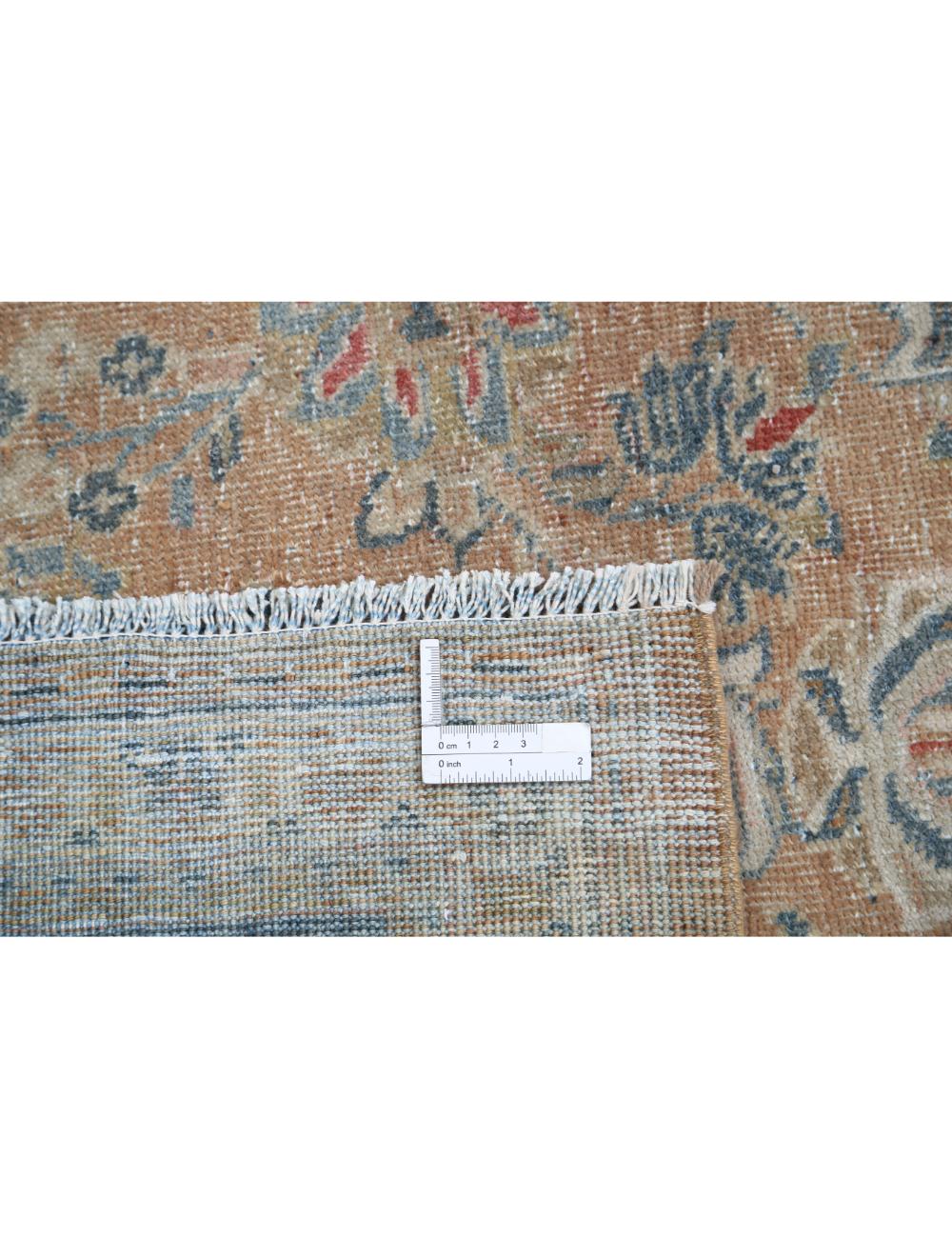 Hand Knotted Vintage Persian Tabriz Wool Rug - 8'8'' x 11'10'' Arteverk Arteverk Rugs
