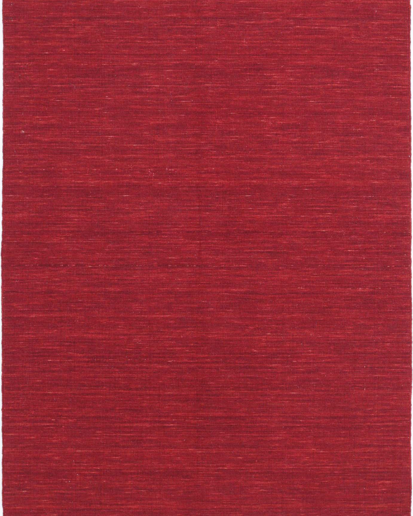 Alfombra moderna de lana maciza hecha a mano - 4'6'' x 6'3''