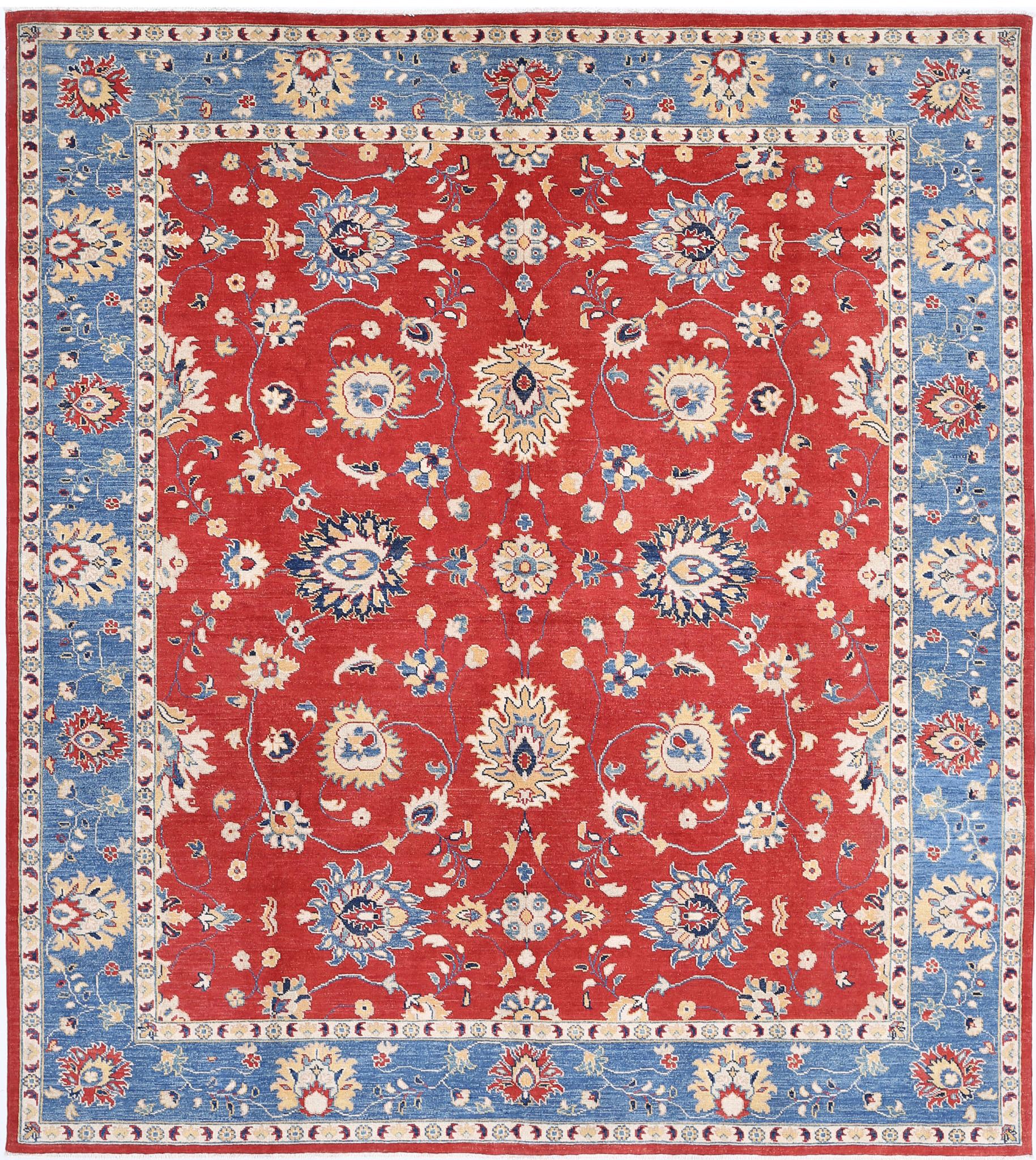 Ziegler-Chobi-Peshawar-hand-knotted-farhan-gul-wool-rug-5013515