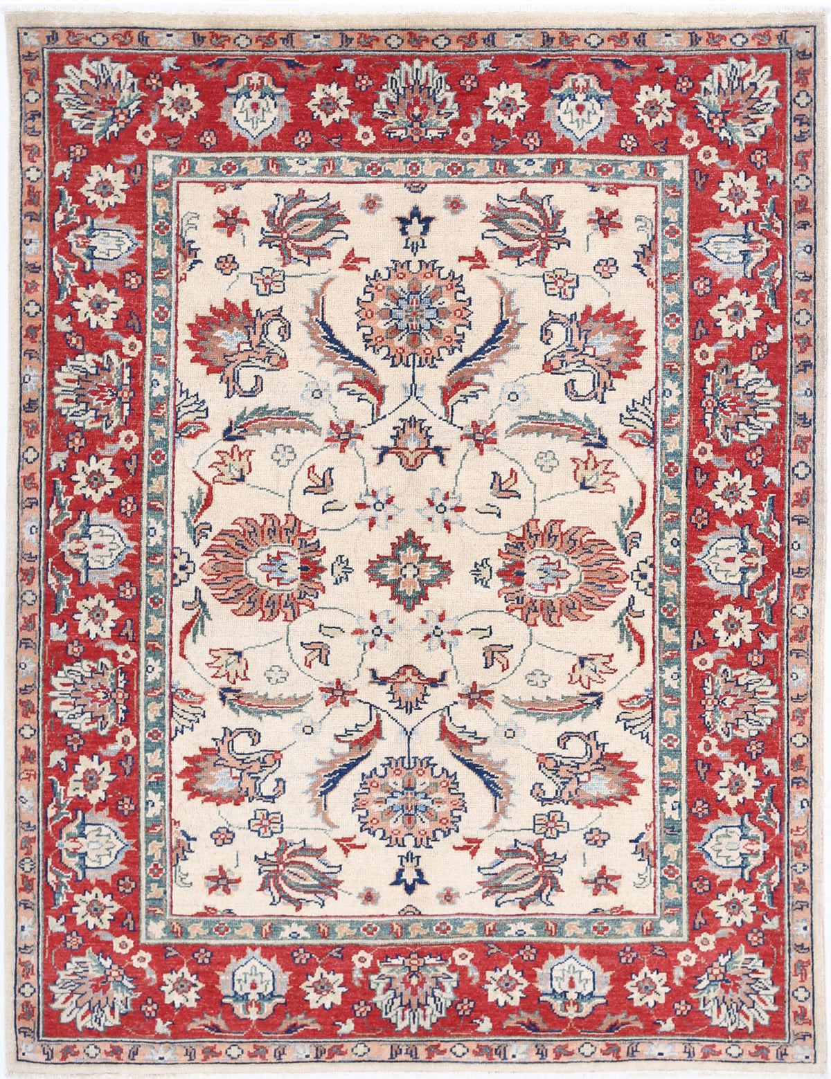Ziegler-Chobi-Peshawar-hand-knotted-farhan-gul-wool-rug-5013541