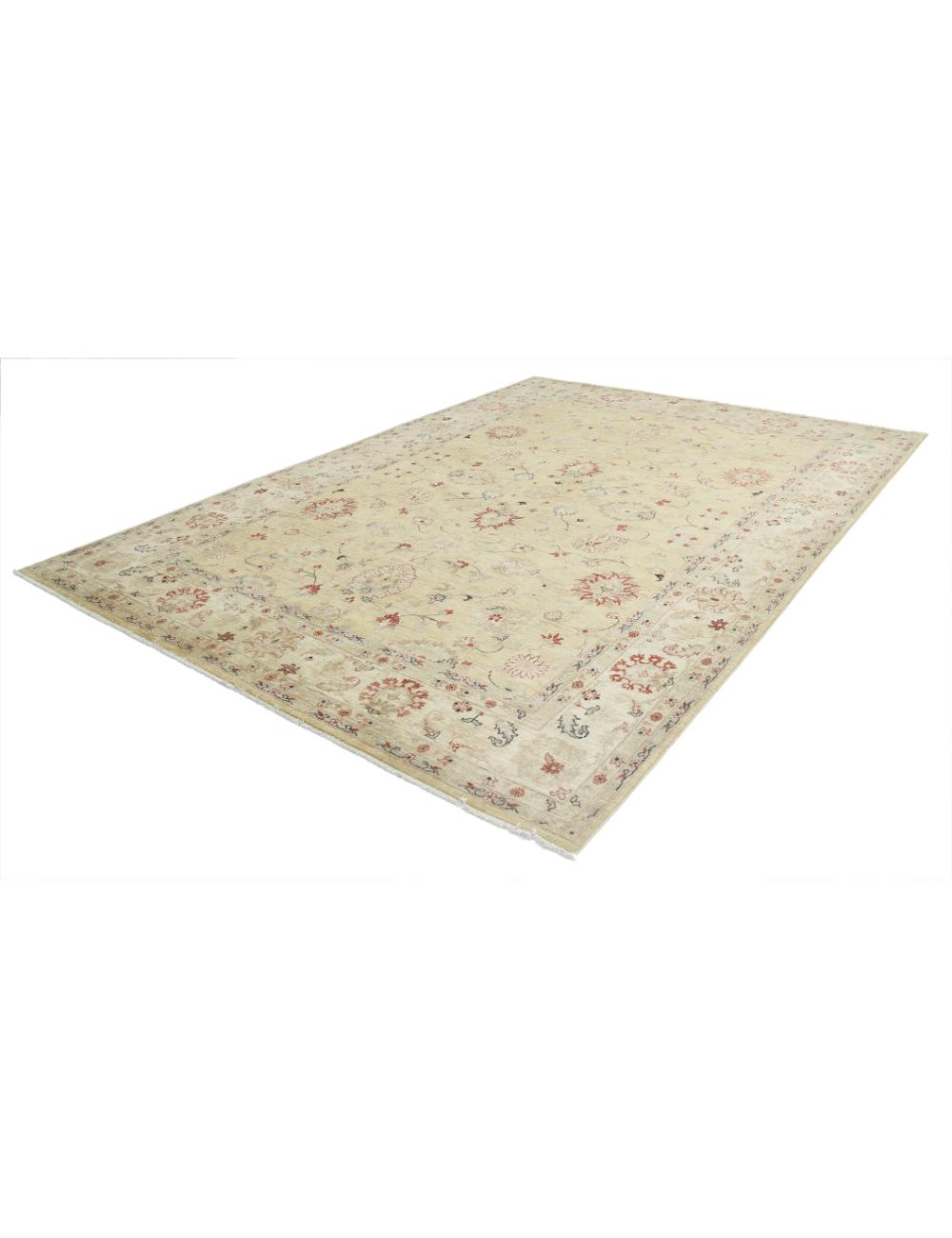 Hand Knotted Ziegler Farhan Wool Rug - 9'1'' x 12'6'' Arteverk Arteverk Rugs