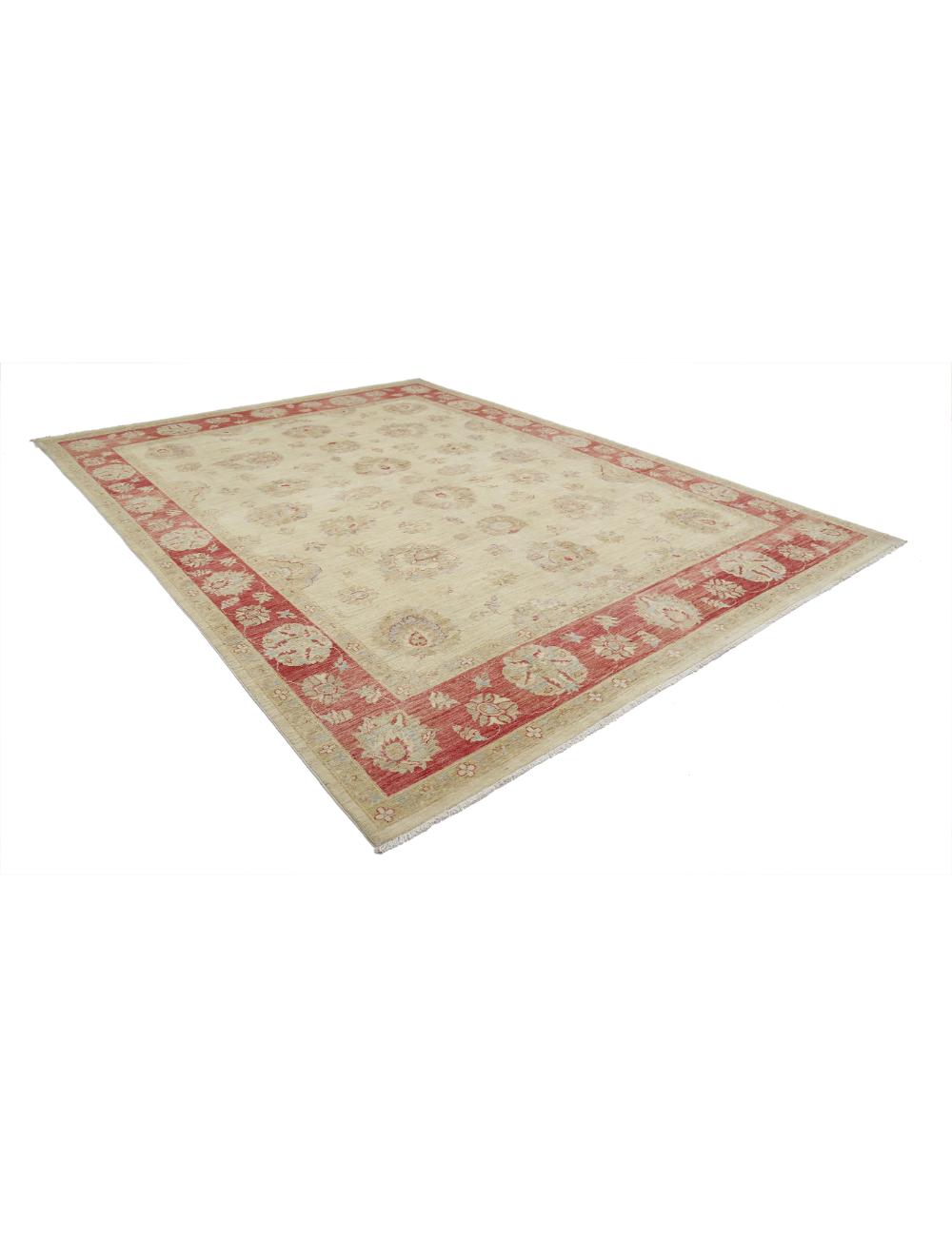 Hand Knotted Ziegler Farhan Wool Rug - 9'7'' x 13'1''