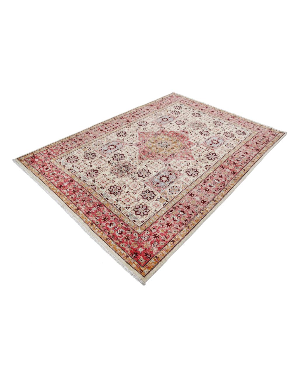 Hand Knotted Ziegler Farhan Wool Rug - 5'7'' x 7'10'' Arteverk Arteverk Rugs