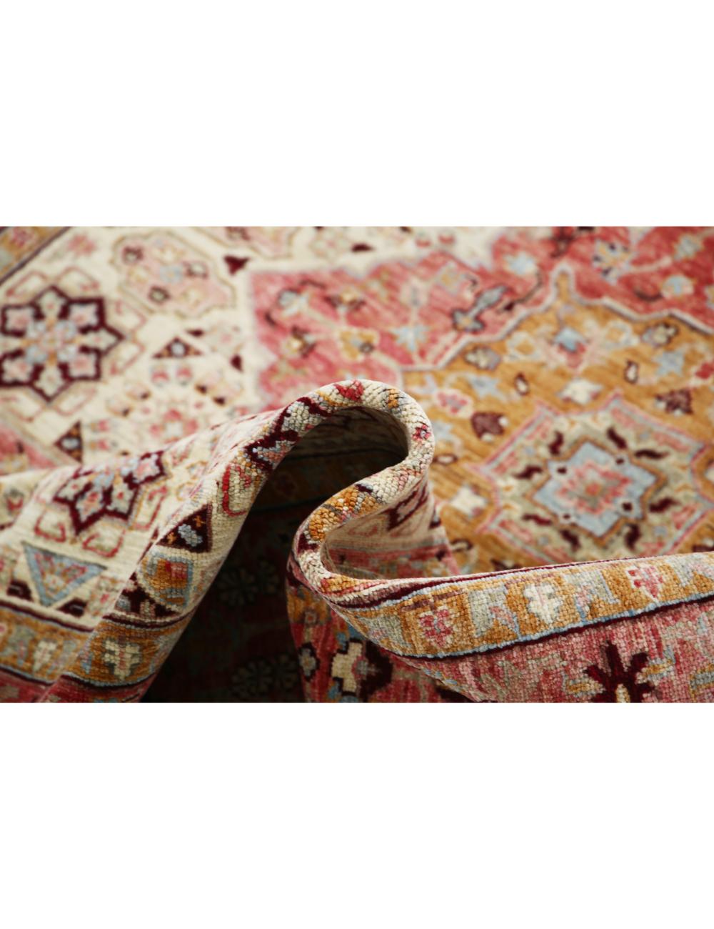 Hand Knotted Ziegler Farhan Wool Rug - 5'7'' x 7'10'' Arteverk Arteverk Rugs