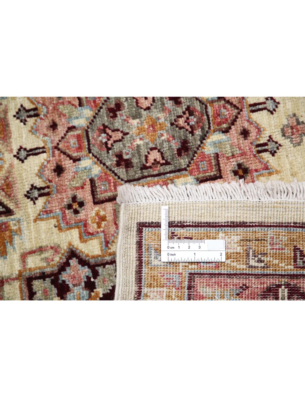Hand Knotted Ziegler Farhan Wool Rug - 5'7'' x 7'10'' Arteverk Arteverk Rugs
