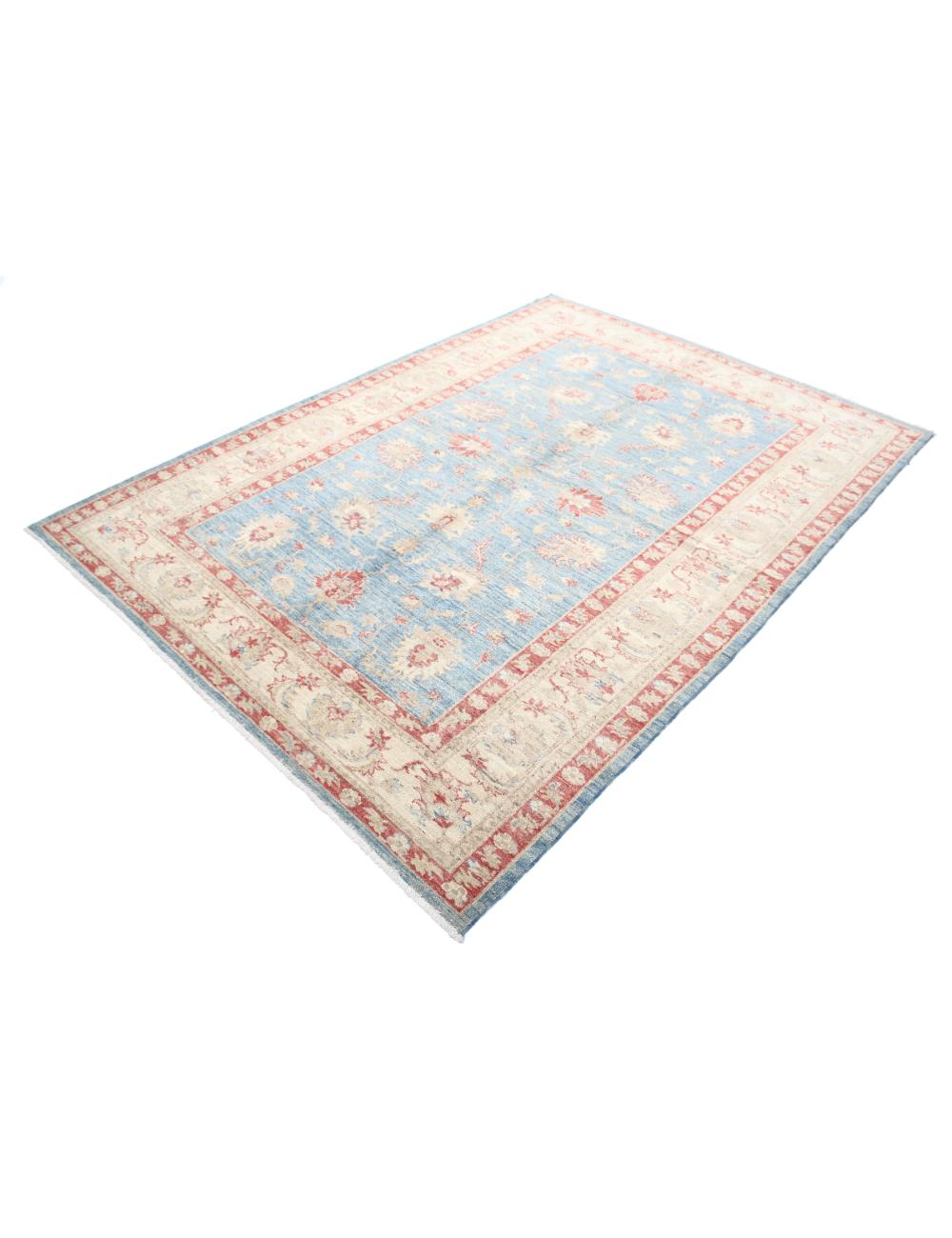 Hand Knotted Ziegler Farhan Wool Rug - 5'7'' x 7'10'' Arteverk Arteverk Rugs