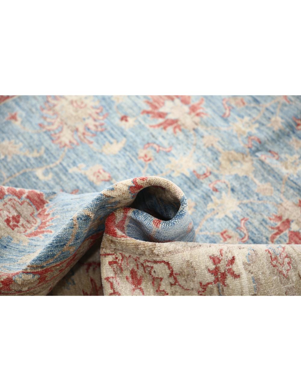 Hand Knotted Ziegler Farhan Wool Rug - 5'7'' x 7'10'' Arteverk Arteverk Rugs